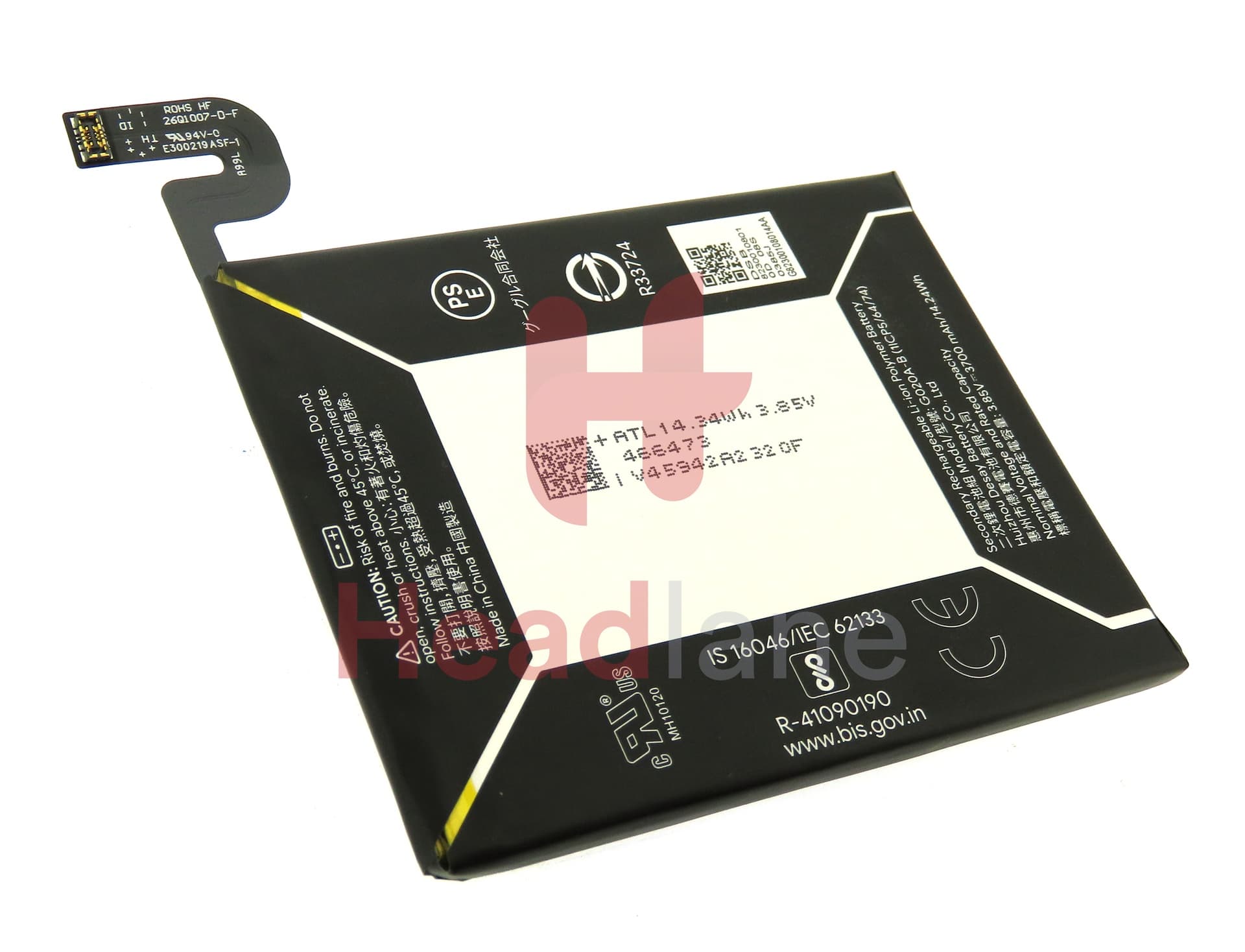 Google Pixel 3A XL Internal Battery - view 2