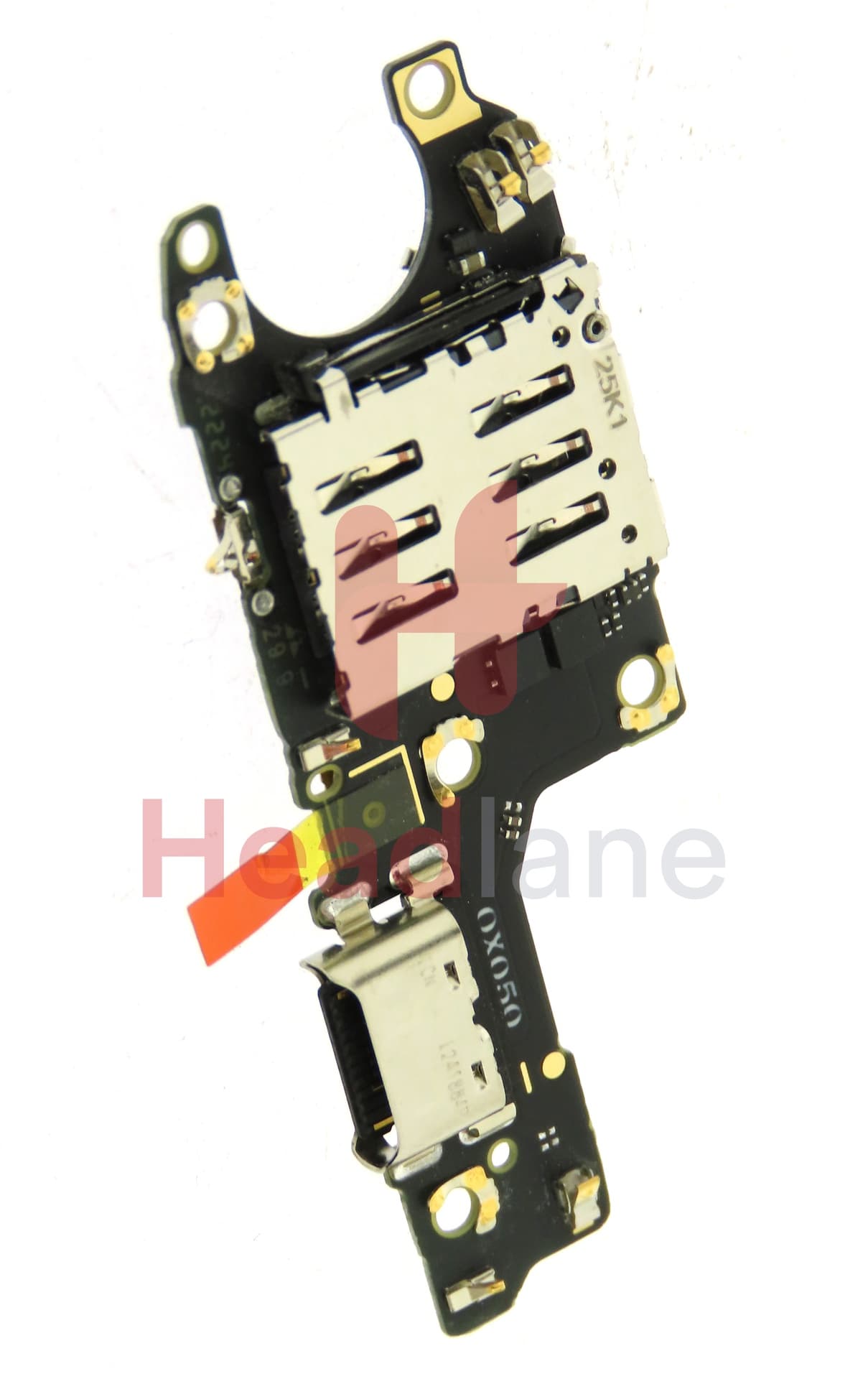 Honor 70 SIM Card Reader / Charging Port Flex - view 2