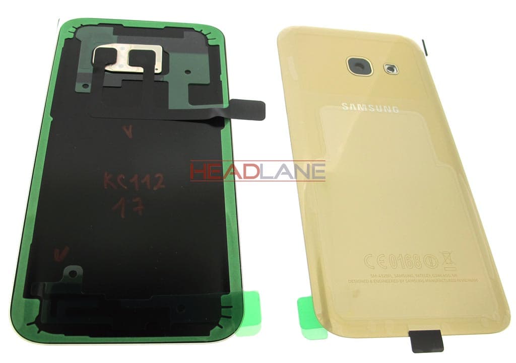 Samsung SM-A320 Galaxy A3 (2017) Battery Cover - Gold 2
