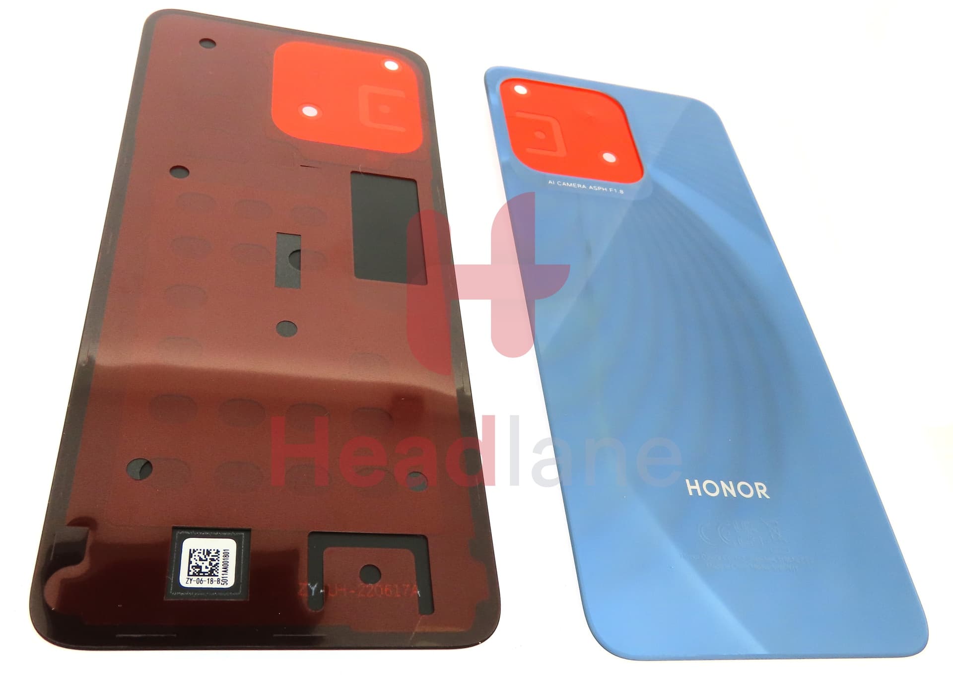 Honor X8 5G Back / Battery Cover - Blue - view 2