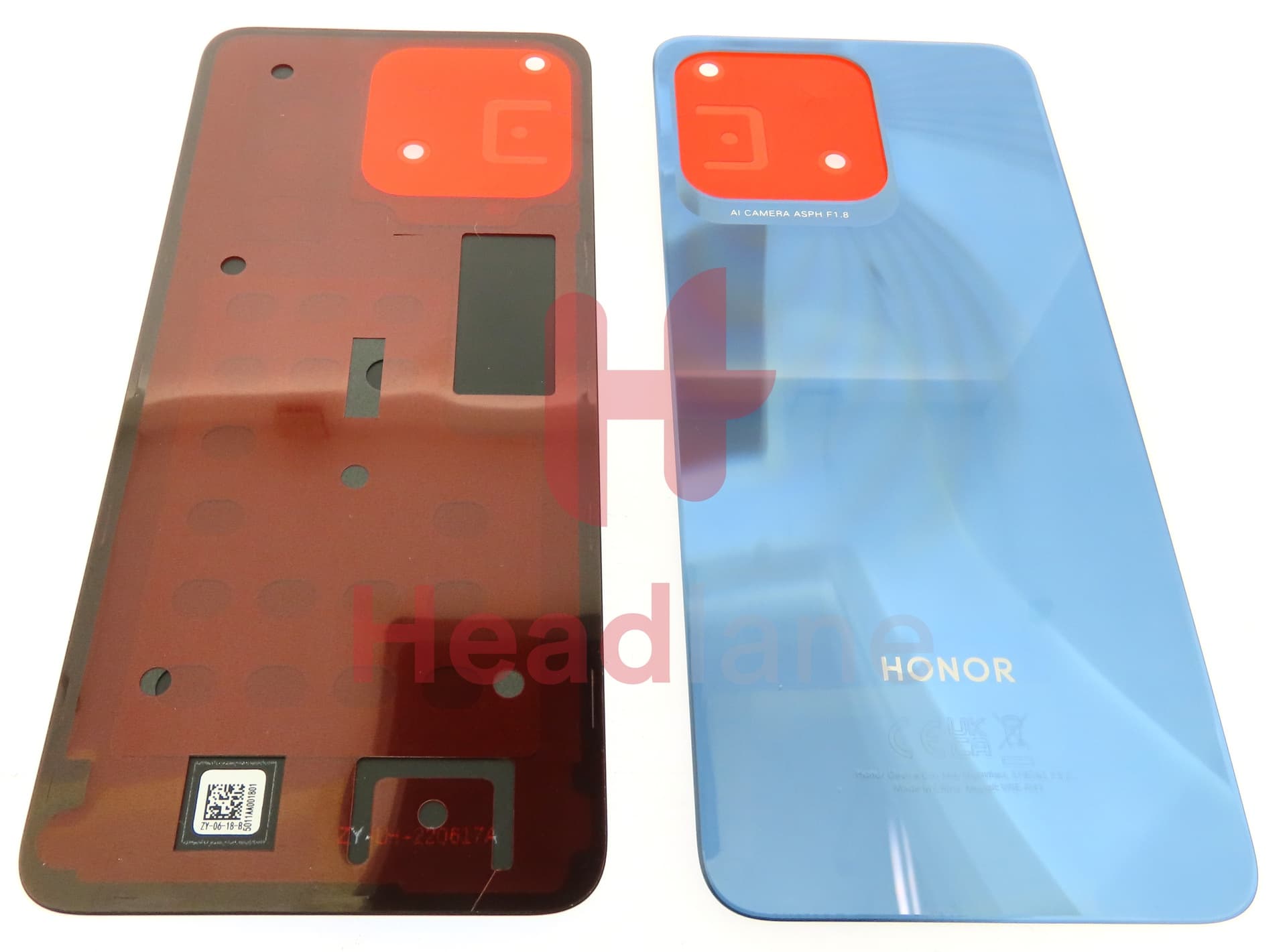 Honor X8 5G Back / Battery Cover - Blue - view 3