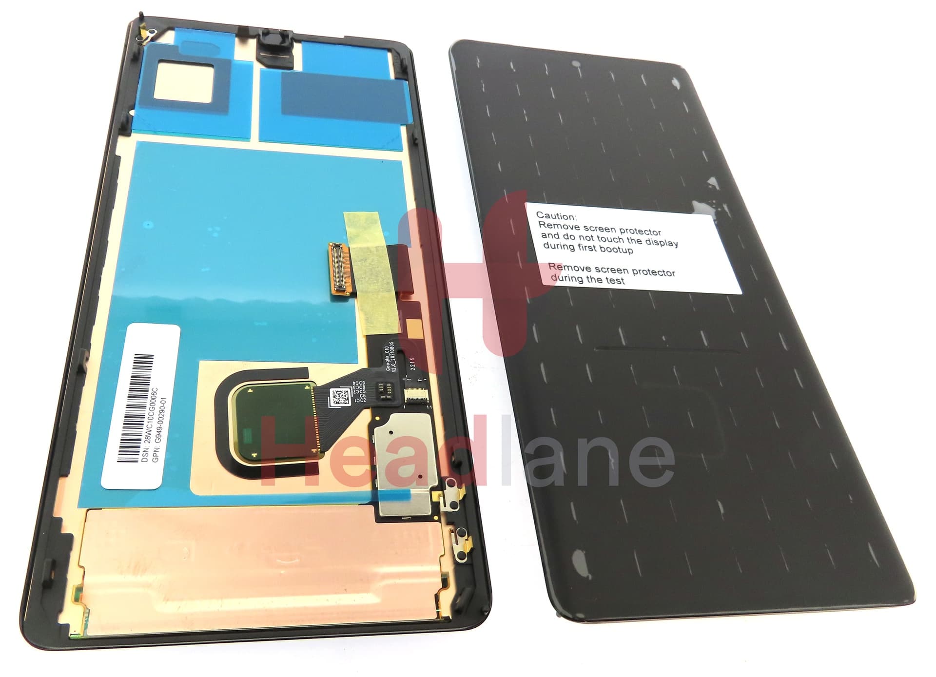 Google Pixel 7 Pro LCD Display / Screen + Touch - view 2