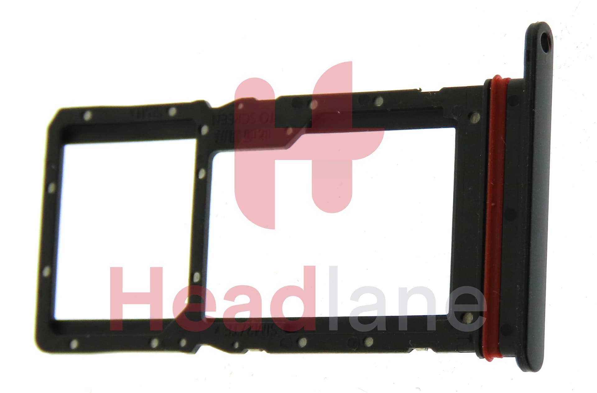 Honor X7 Dual SIM Card Tray - Black - view 2