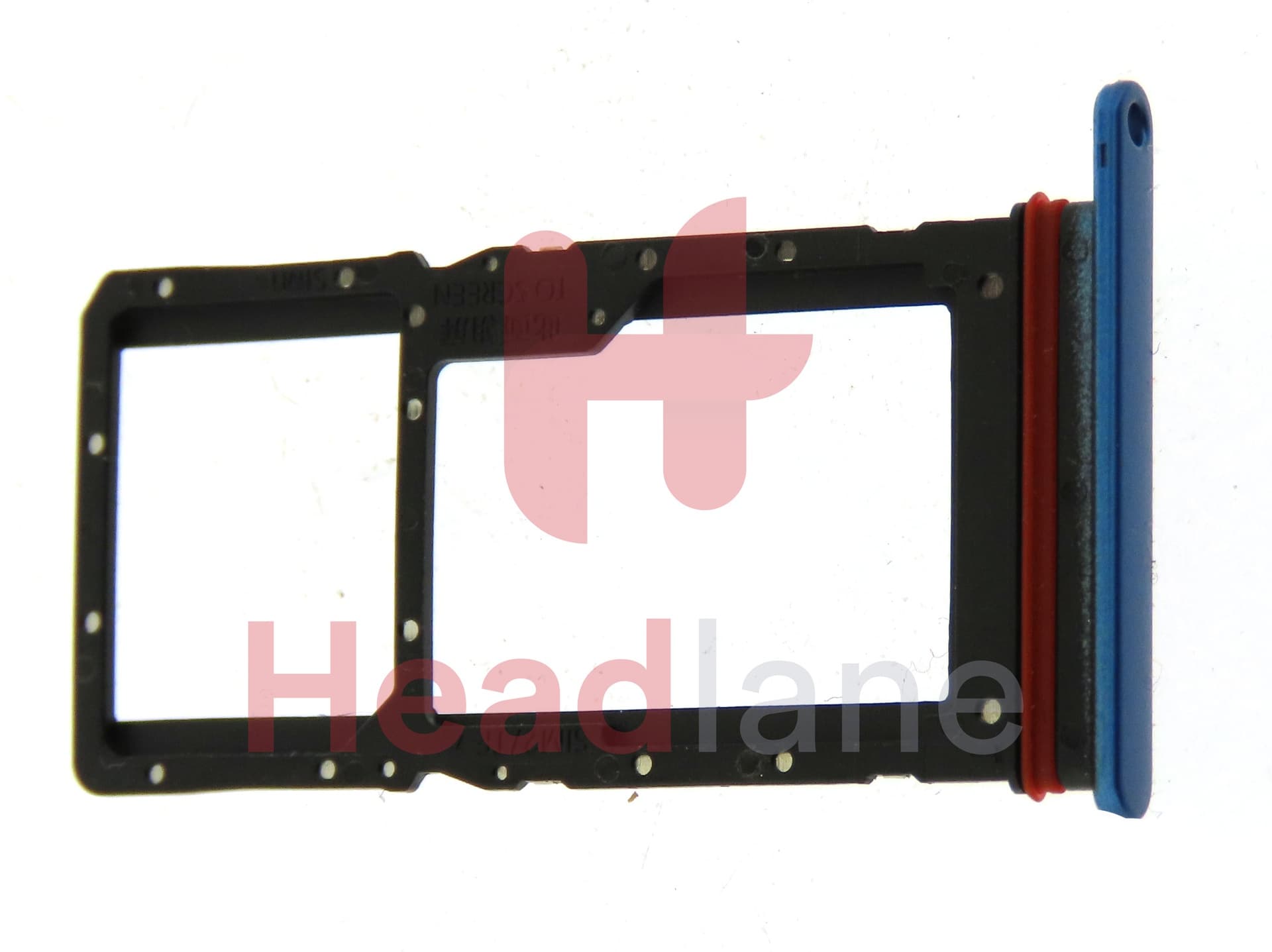 Honor X7 Dual SIM Card Tray - Blue - view 2