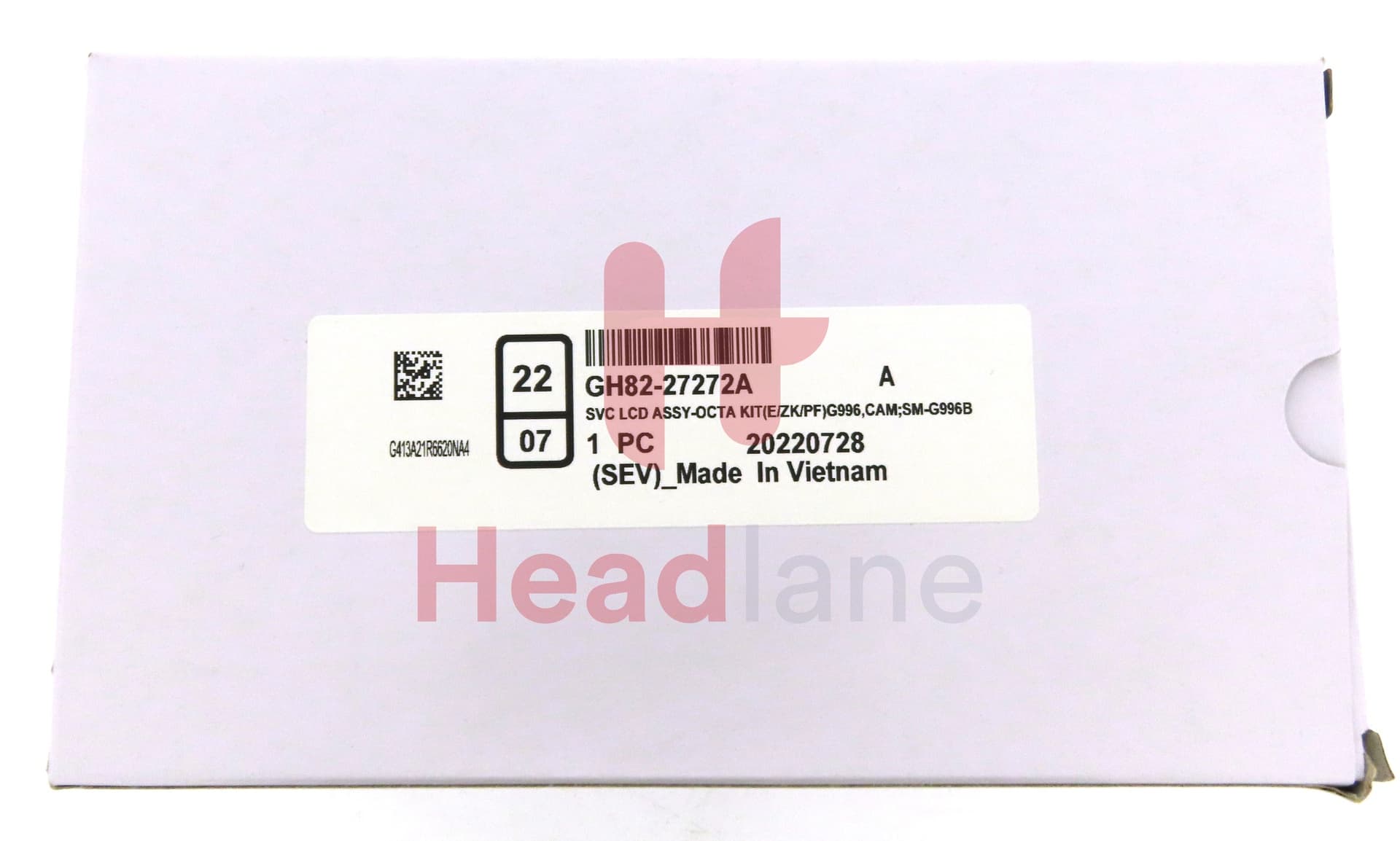 Samsung SM-G996 Galaxy S21+ 5G LCD Display / Screen + Touch + Battery - Phantom Black (No Camera) - view 4