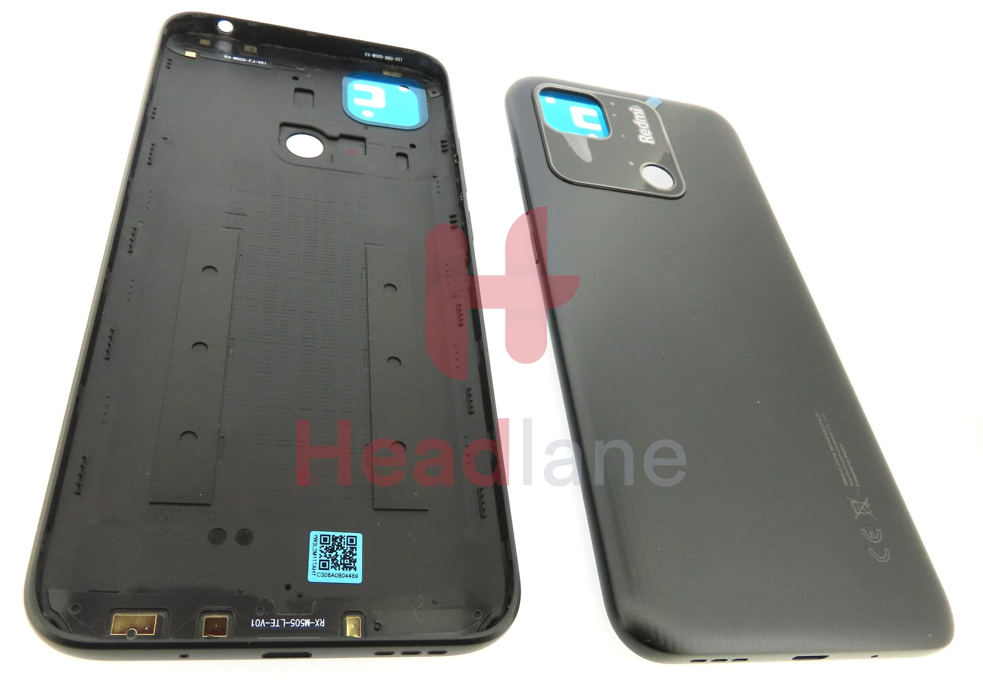 Xiaomi Redmi 10A Back / Battery Cover - Black - view 2