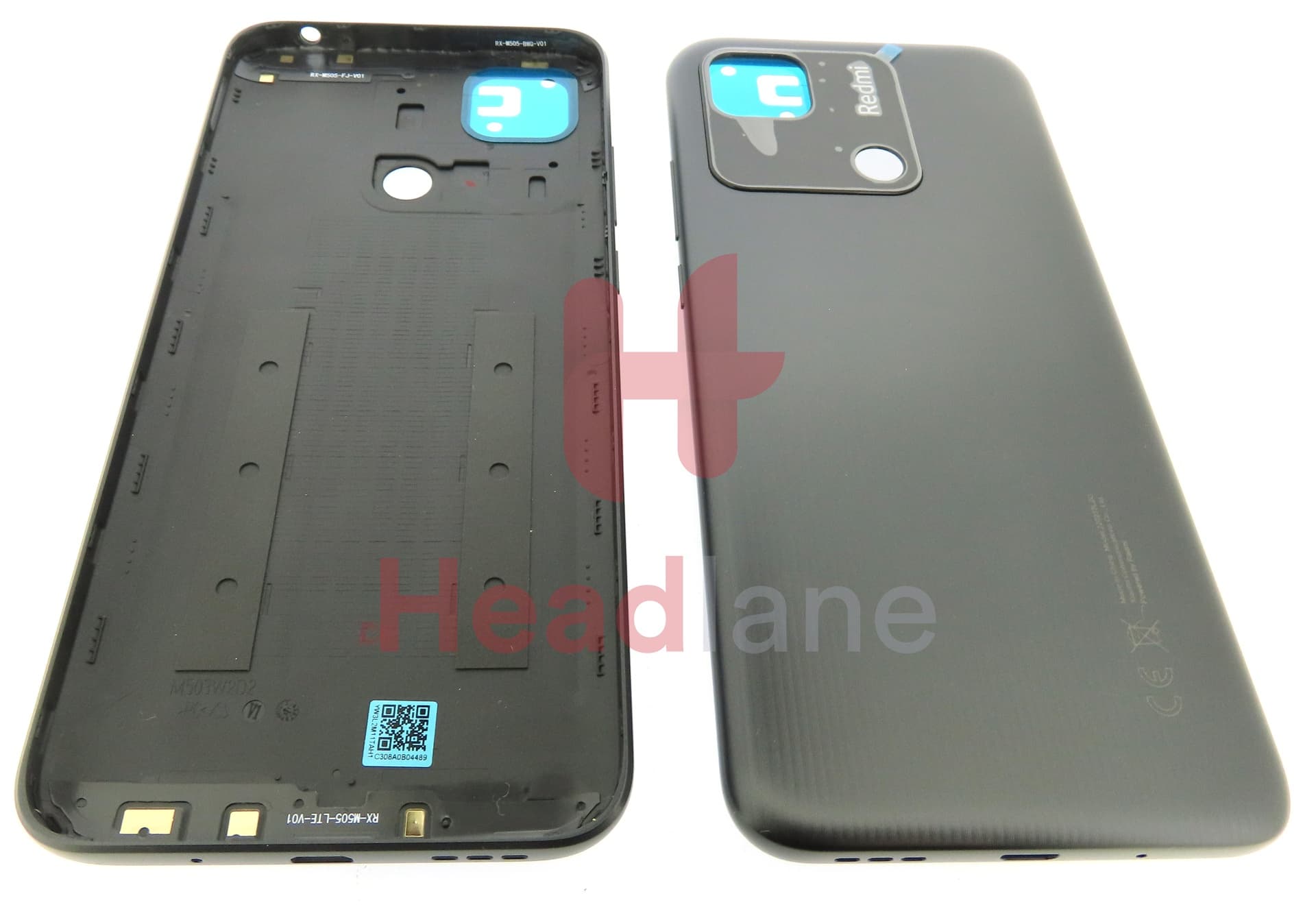 Xiaomi Redmi 10A Back / Battery Cover - Black - view 3