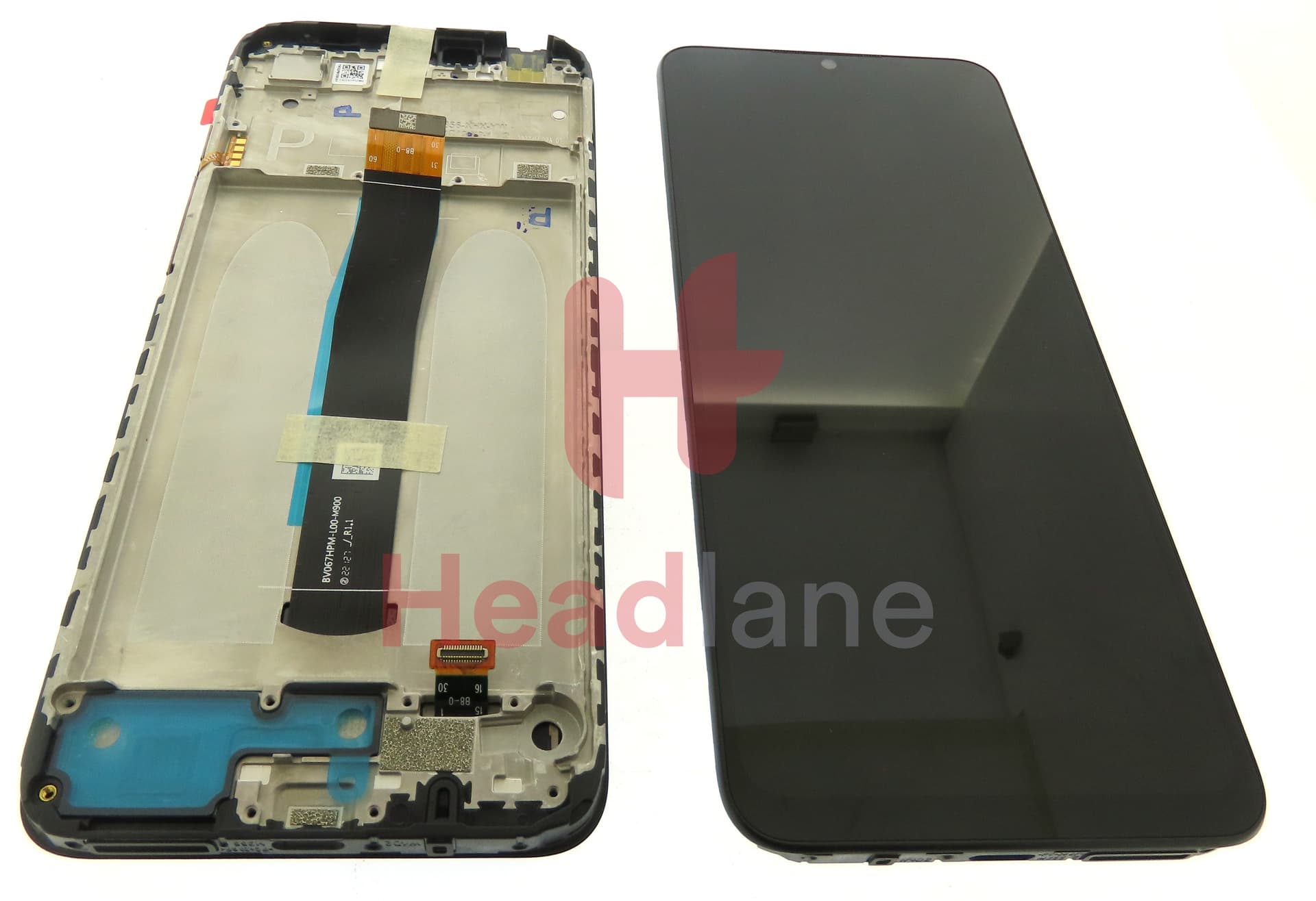 Xiaomi Poco C40 LCD Display / Screen + Touch - Black - view 3