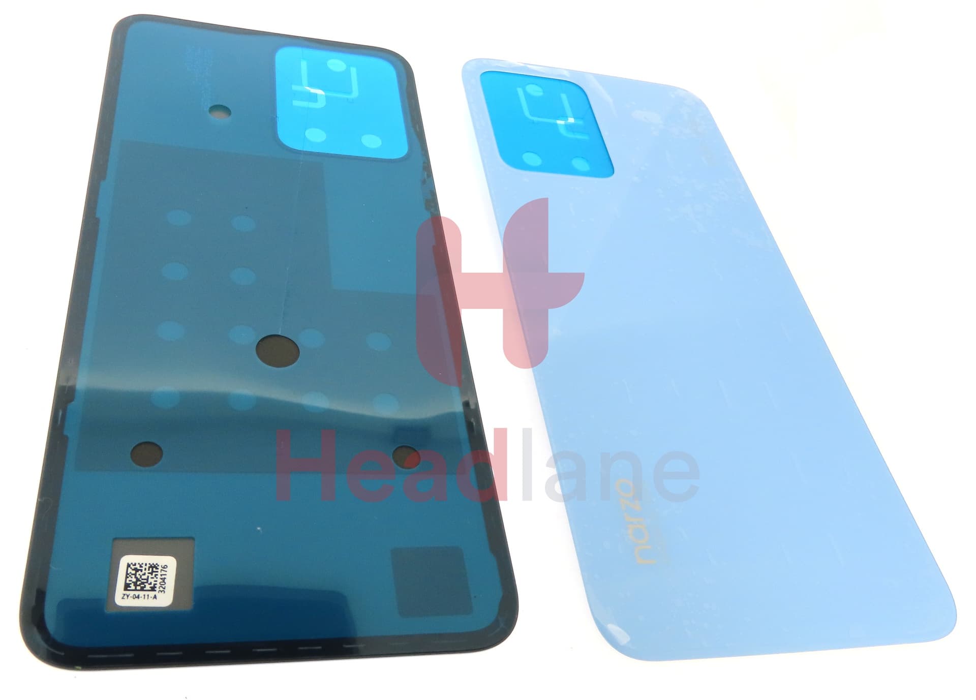 Realme RMX3516 Narzo 50A Prime Back / Battery Cover - Blue - view 2
