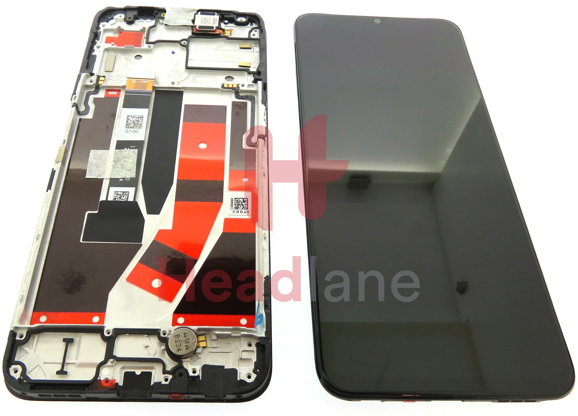 Realme RMX3571 Nazro 50 5G LCD Display / Screen + Touch - Black - view 3