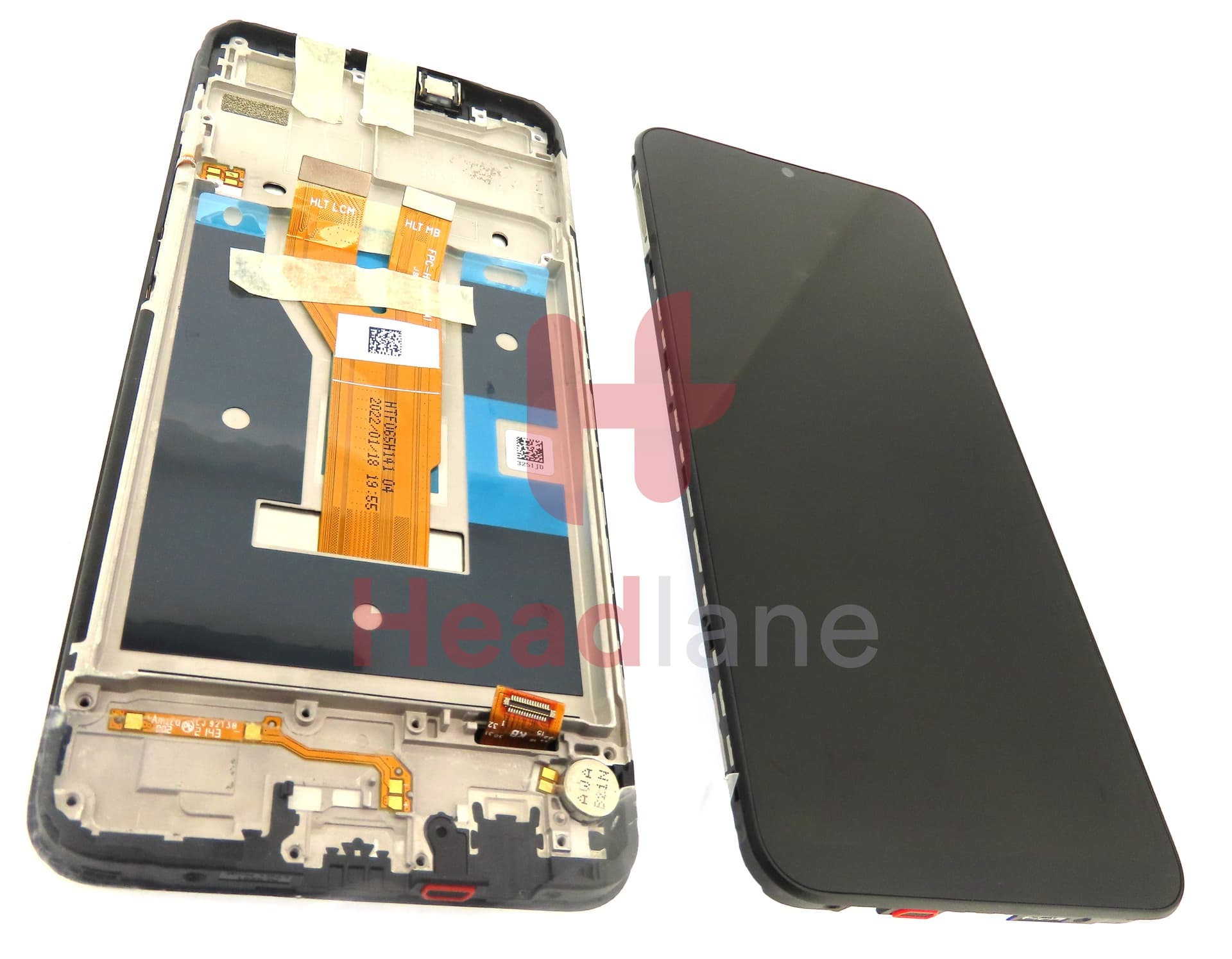 Realme RMX3231 C11 (2021) LCD Display / Screen + Touch - view 2