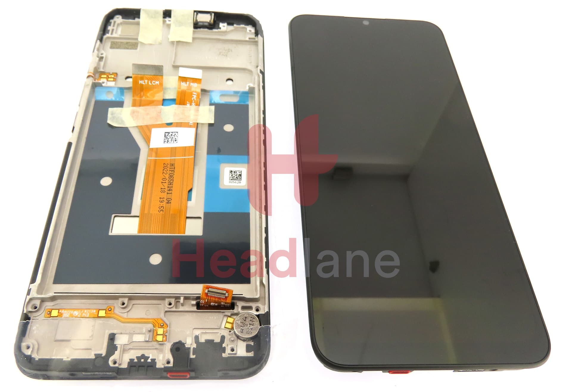 Realme RMX3231 C11 (2021) LCD Display / Screen + Touch - view 3