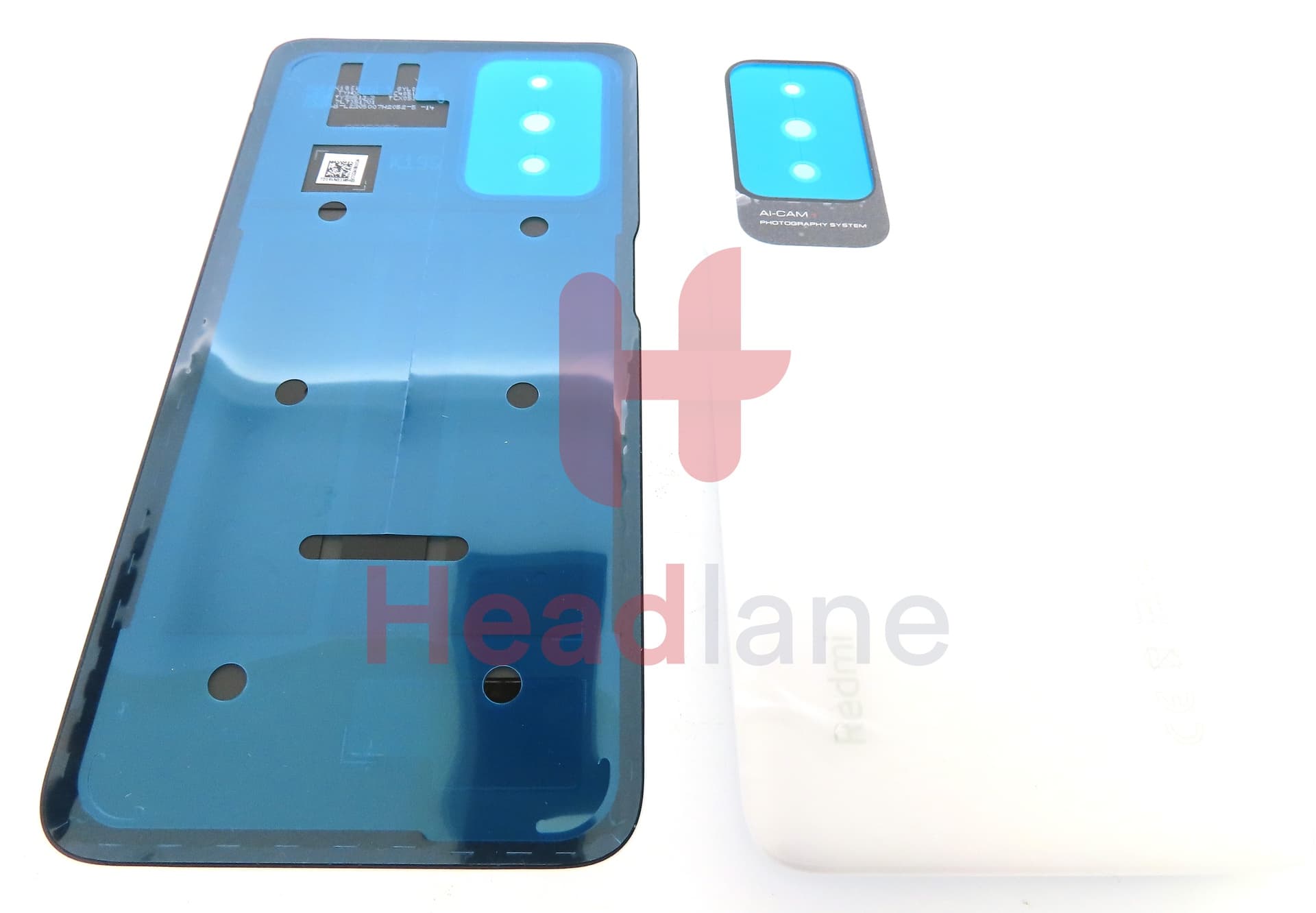 Xiaomi Redmi 10 (2022) Back / Battery Cover - White - view 2
