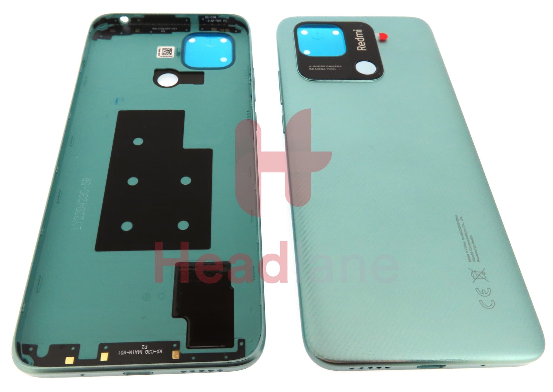 Xiaomi Redmi 10C Back / Battery Cover - Green - view 3