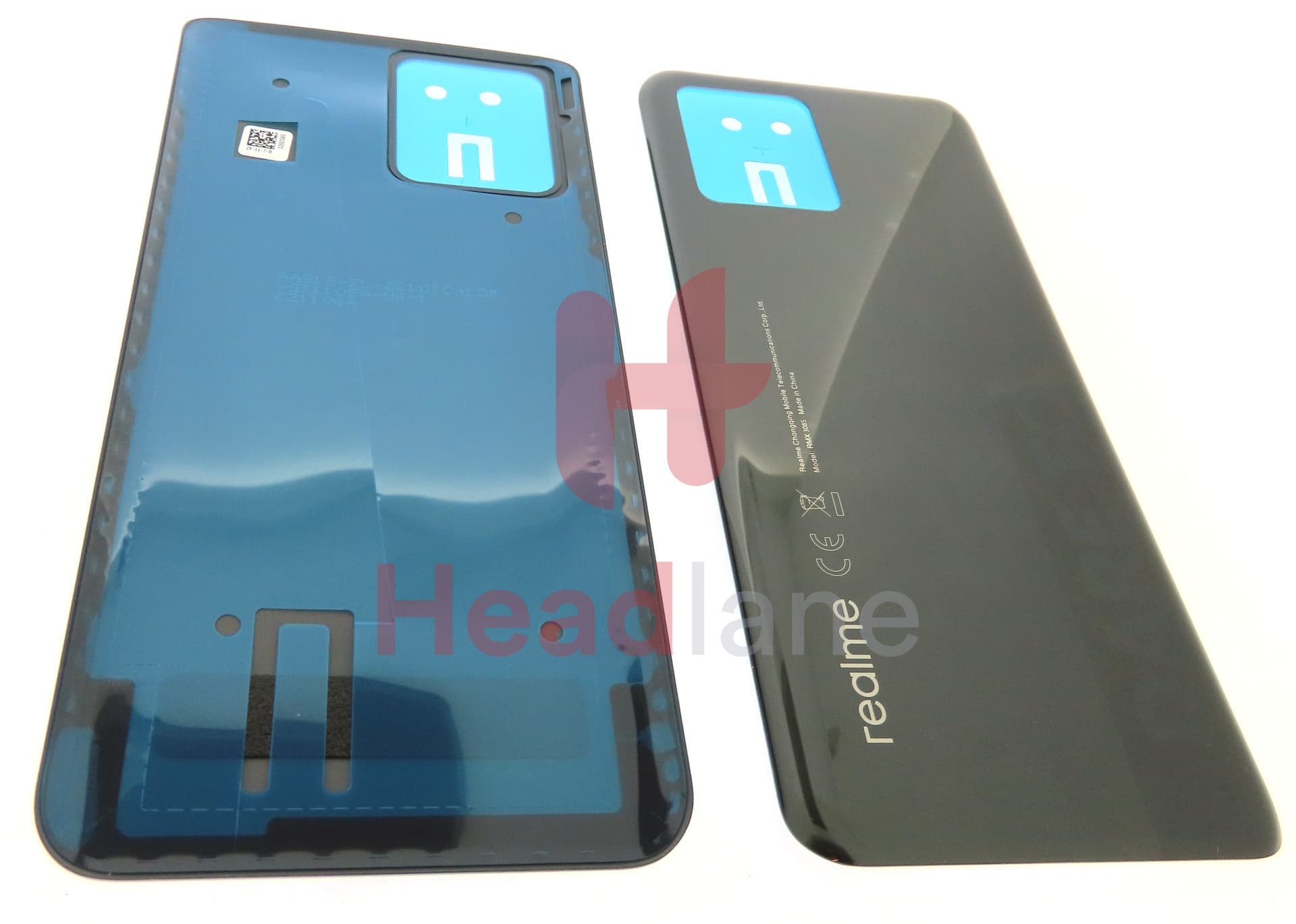 Realme RMX3085 8 Back / Battery Cover - Black - view 2