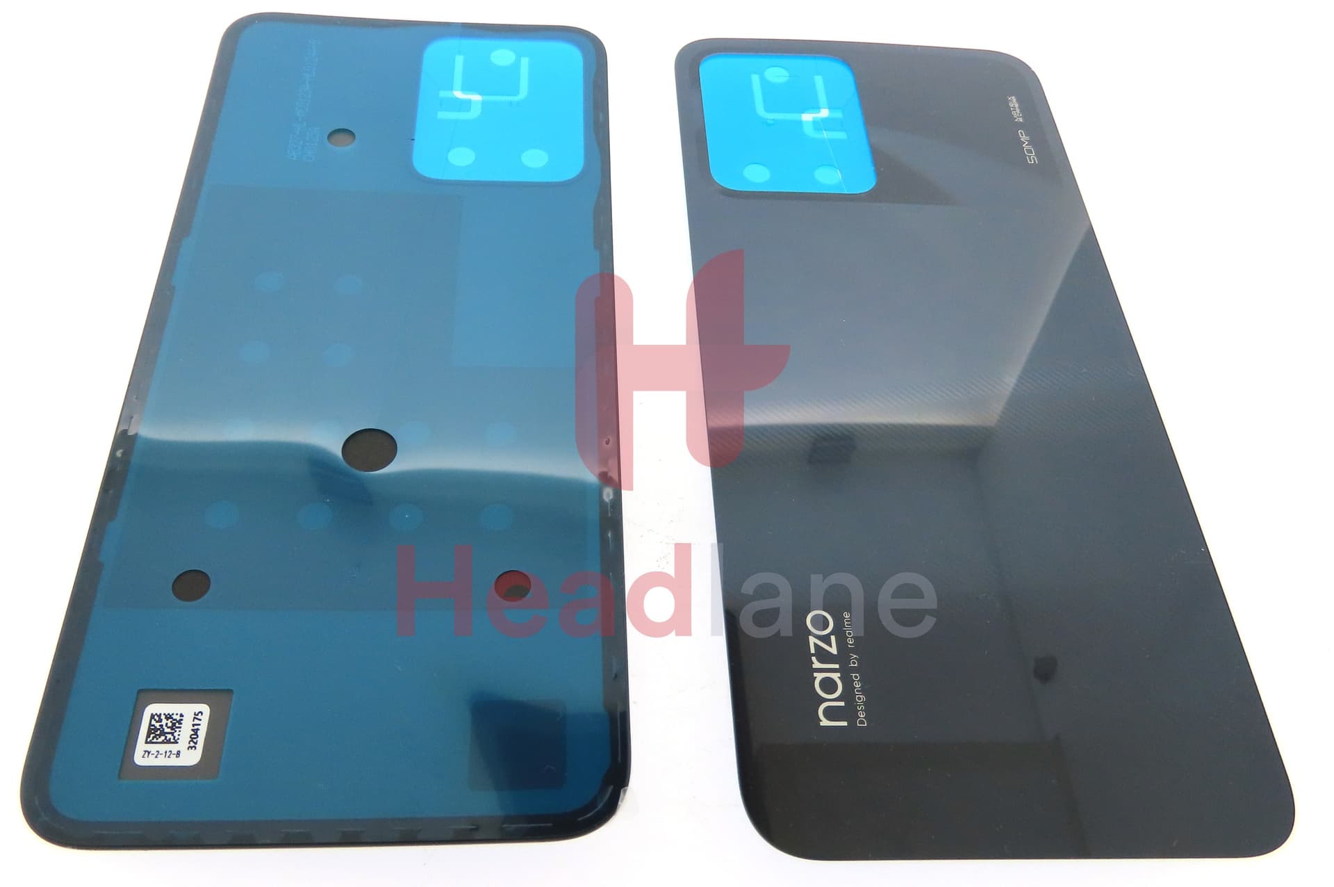 Realme RMX3516 Narzo 50A Prime Back / Battery Cover - Black - view 3