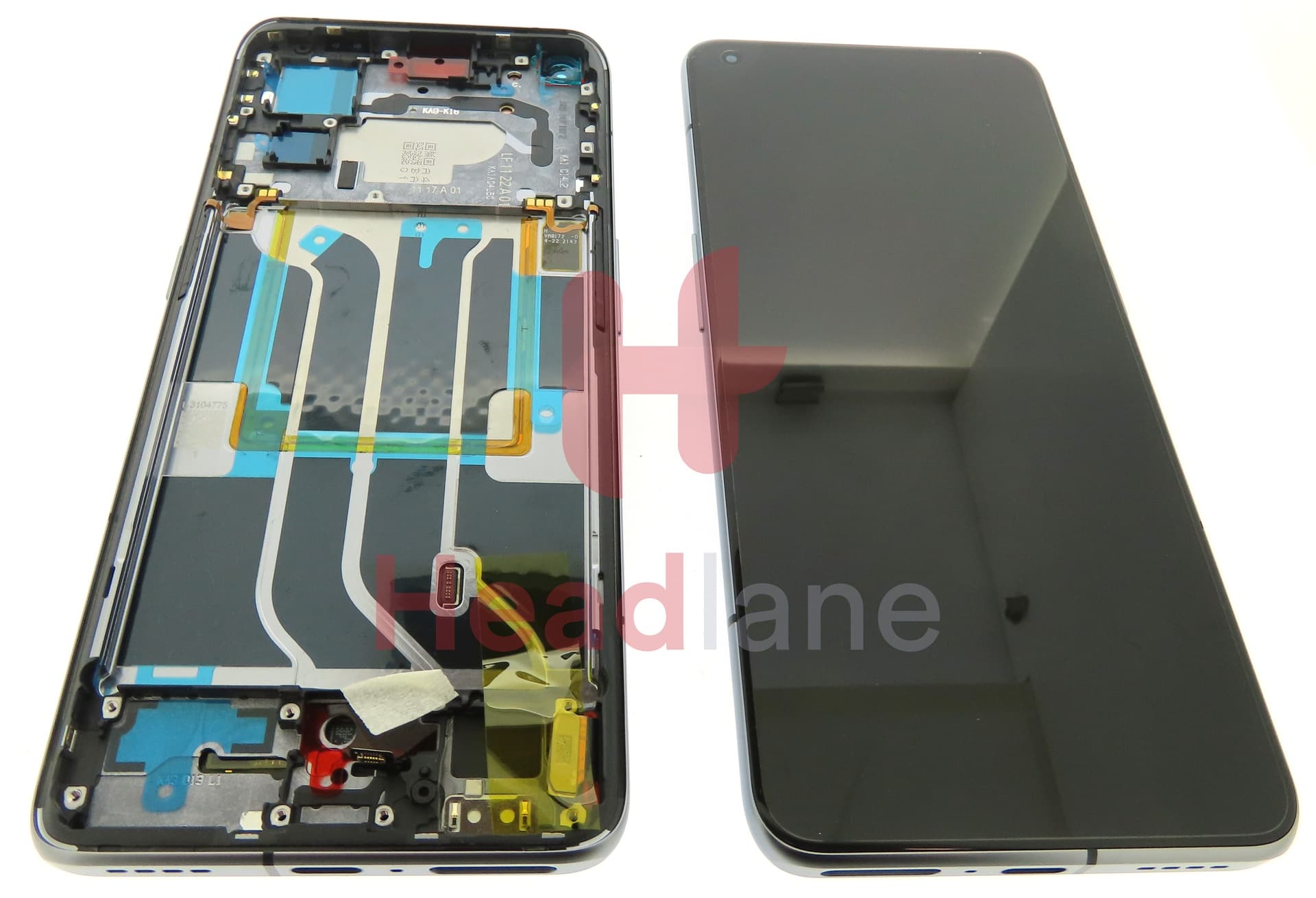 Realme RMX3300 GT2 Pro LCD Display / Screen + Touch - Black - view 3