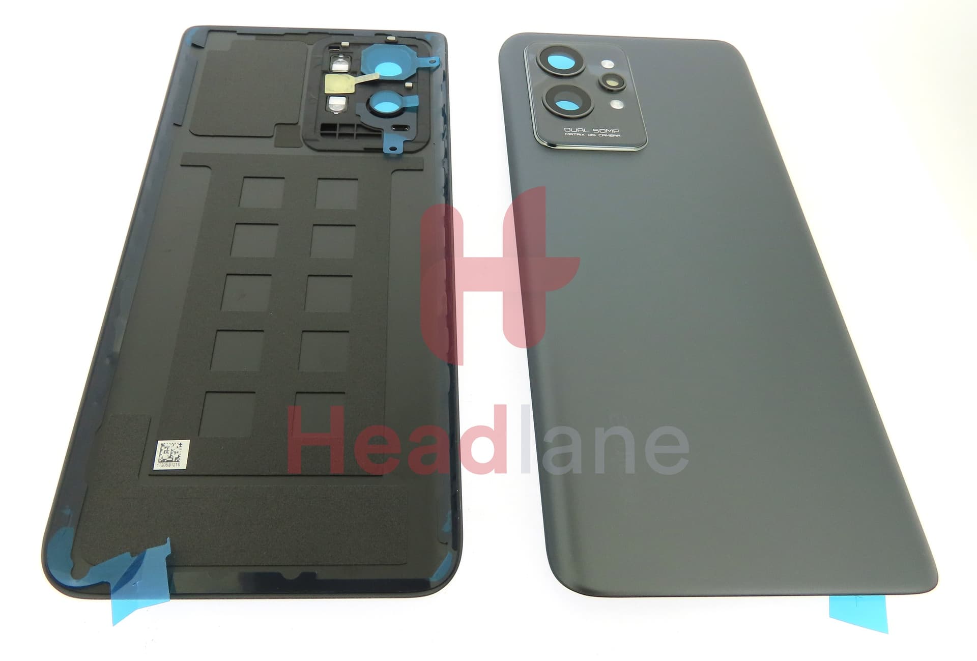 Realme RMX3301 GT2 Pro Back / Battery Cover - Black - view 3