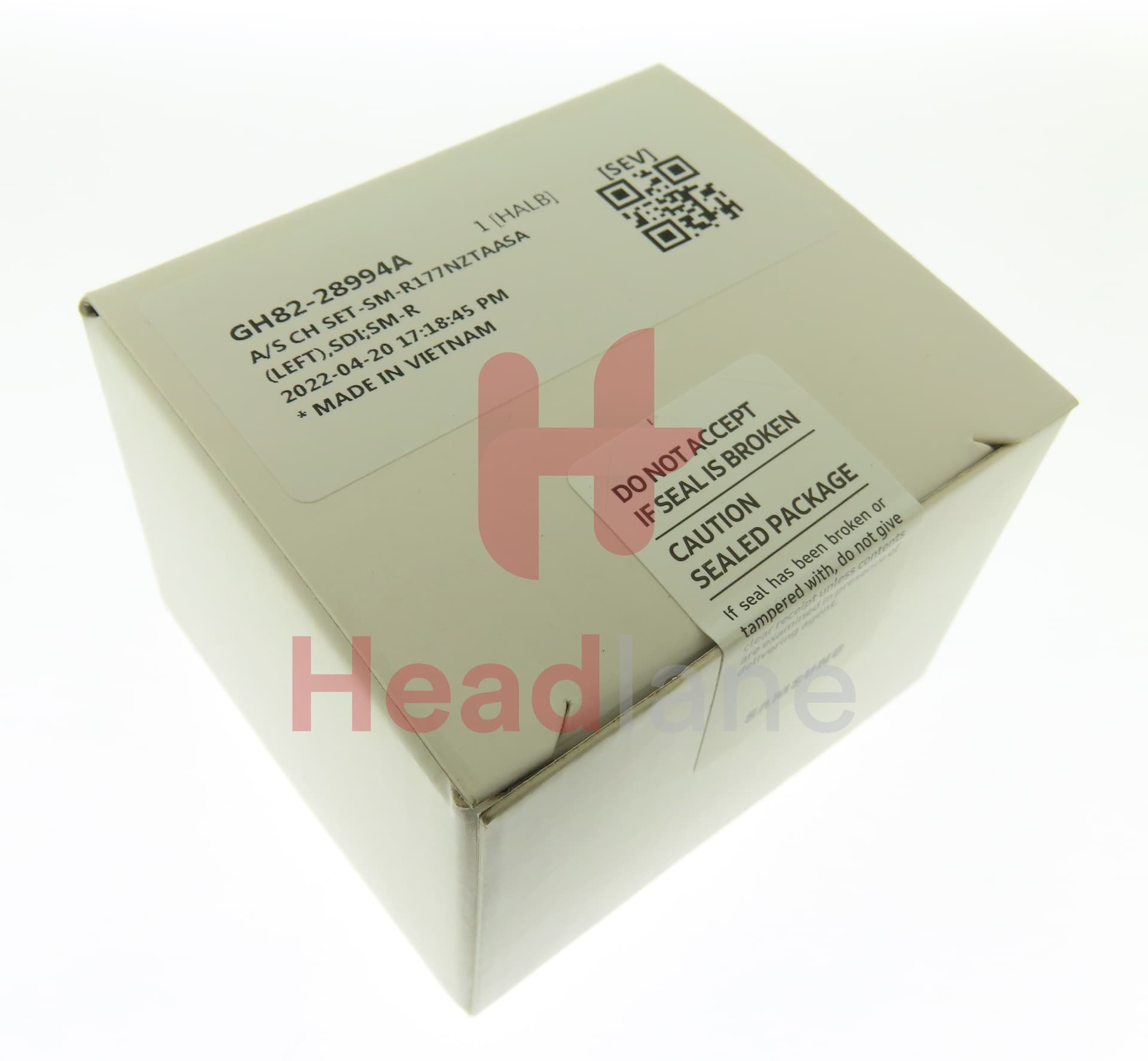 Samsung SM-R177 Galaxy Buds2 (2021) Left Earbud - Titanium / Grey - view 3