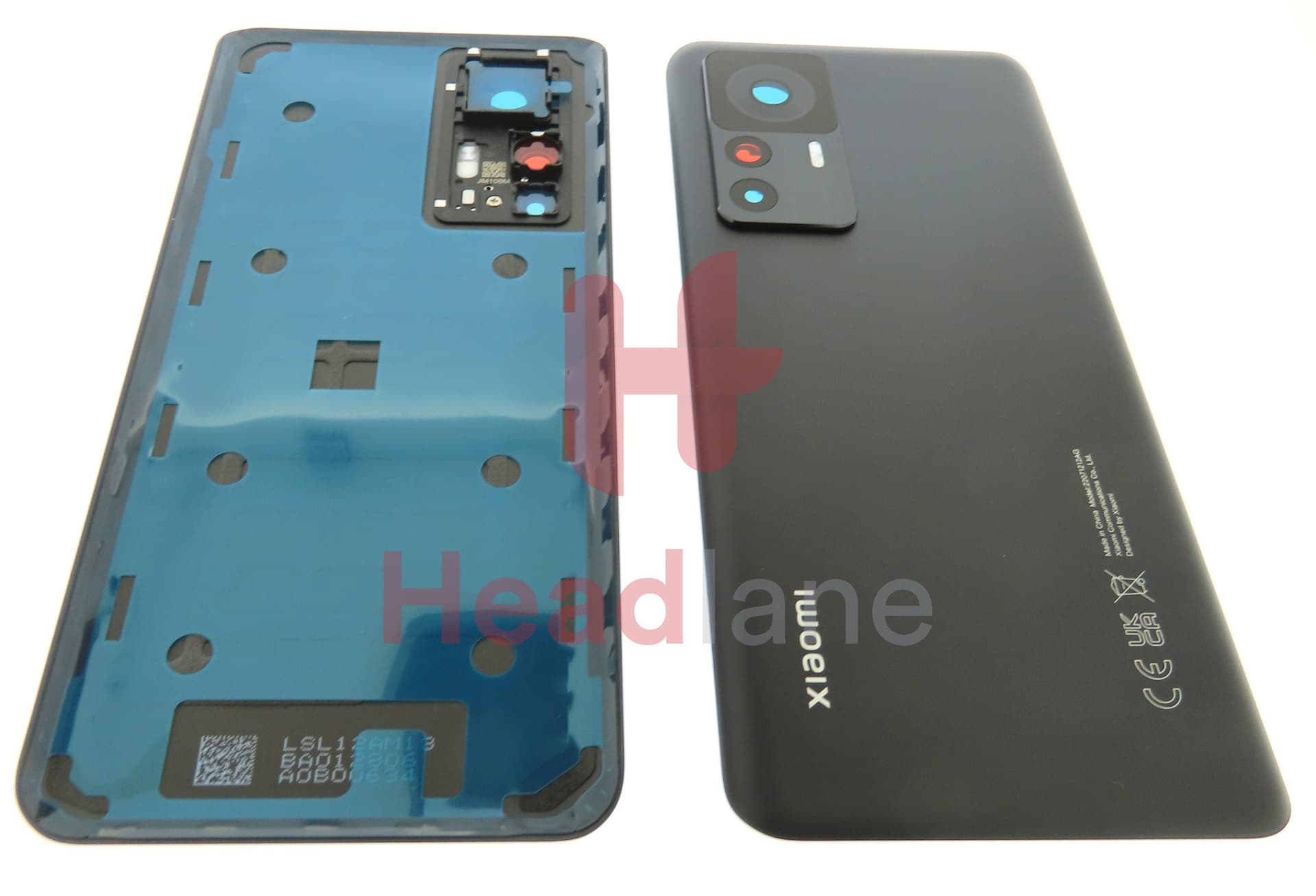 Xiaomi 12T Back / Battery Cover - Black - view 3