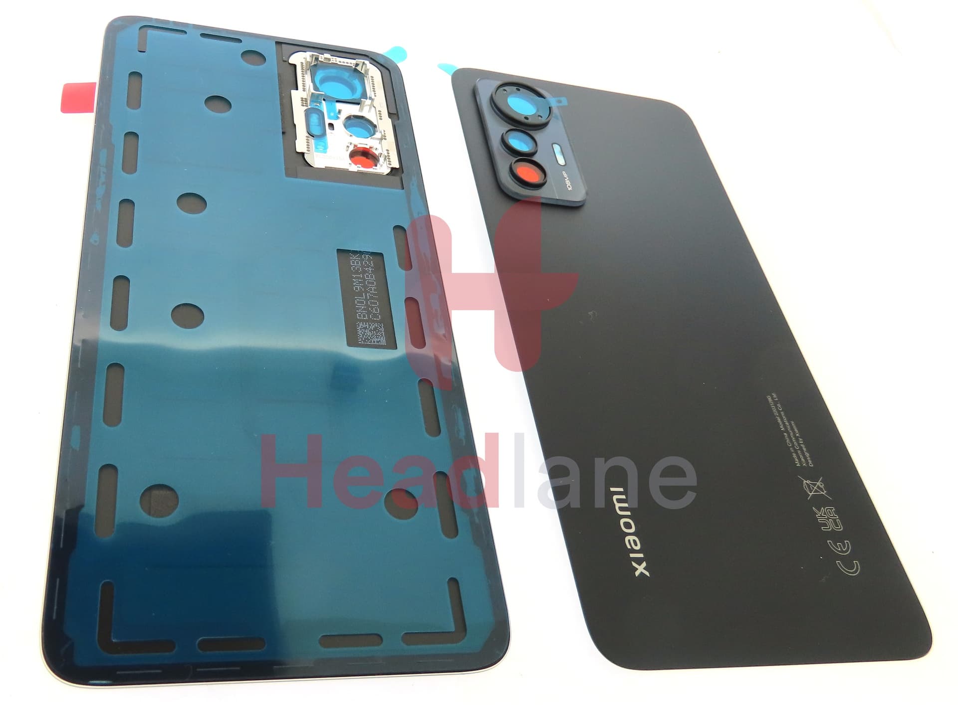 Xiaomi 12 Lite Back / Battery Cover - Black - view 2