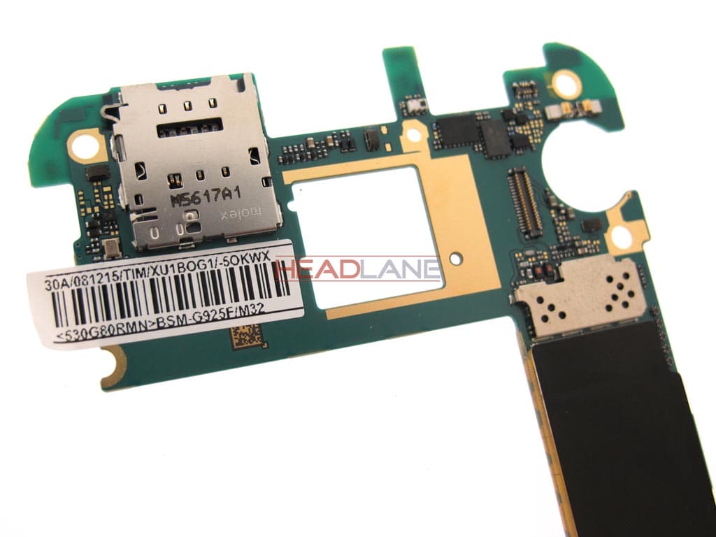 Samsung SM-G925F Galaxy S6 Edge Main PBA / Motherboard - view 3
