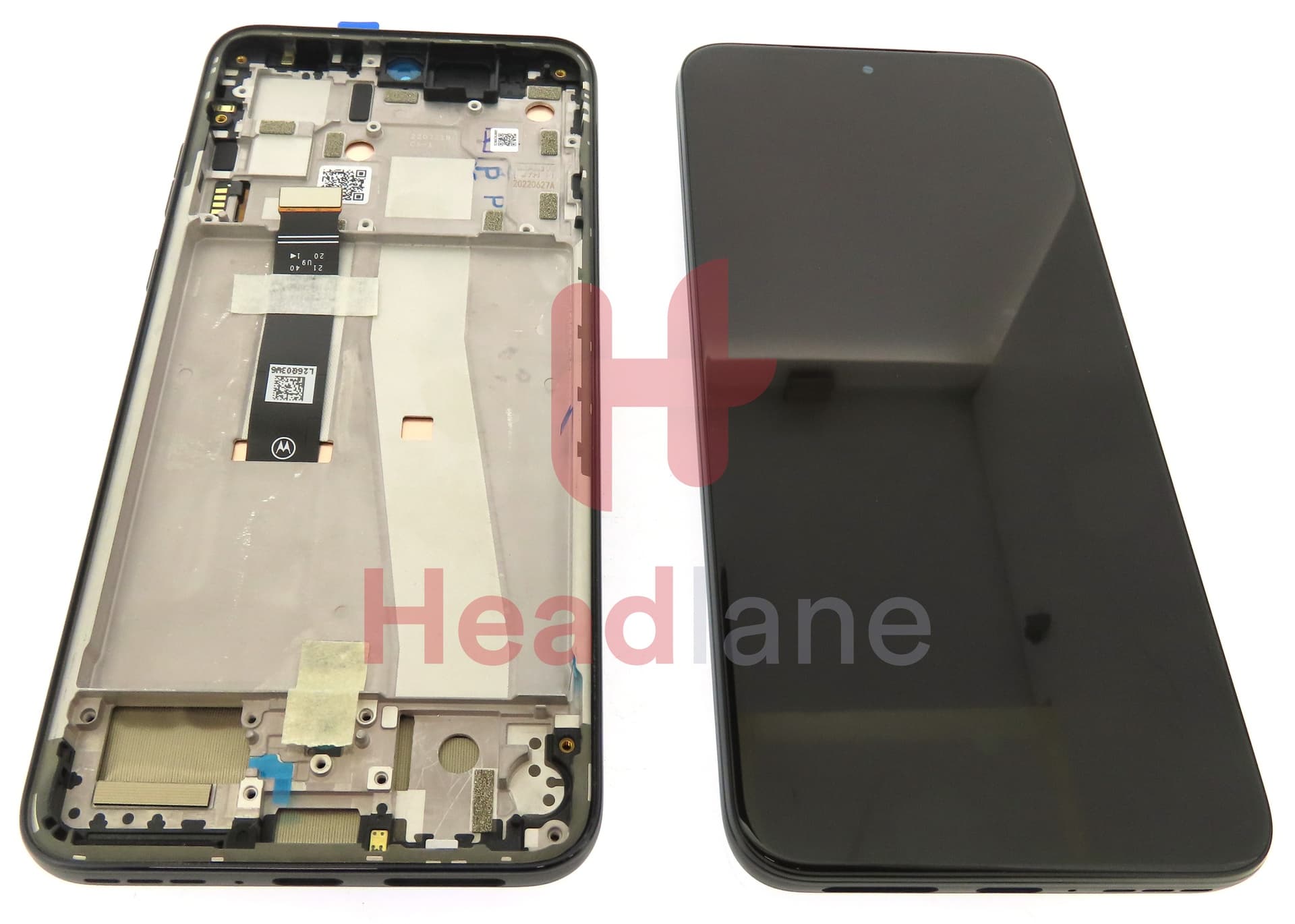 Motorola XT2245 Edge 30 Neo LCD Display / Screen + Touch - Black - view 3