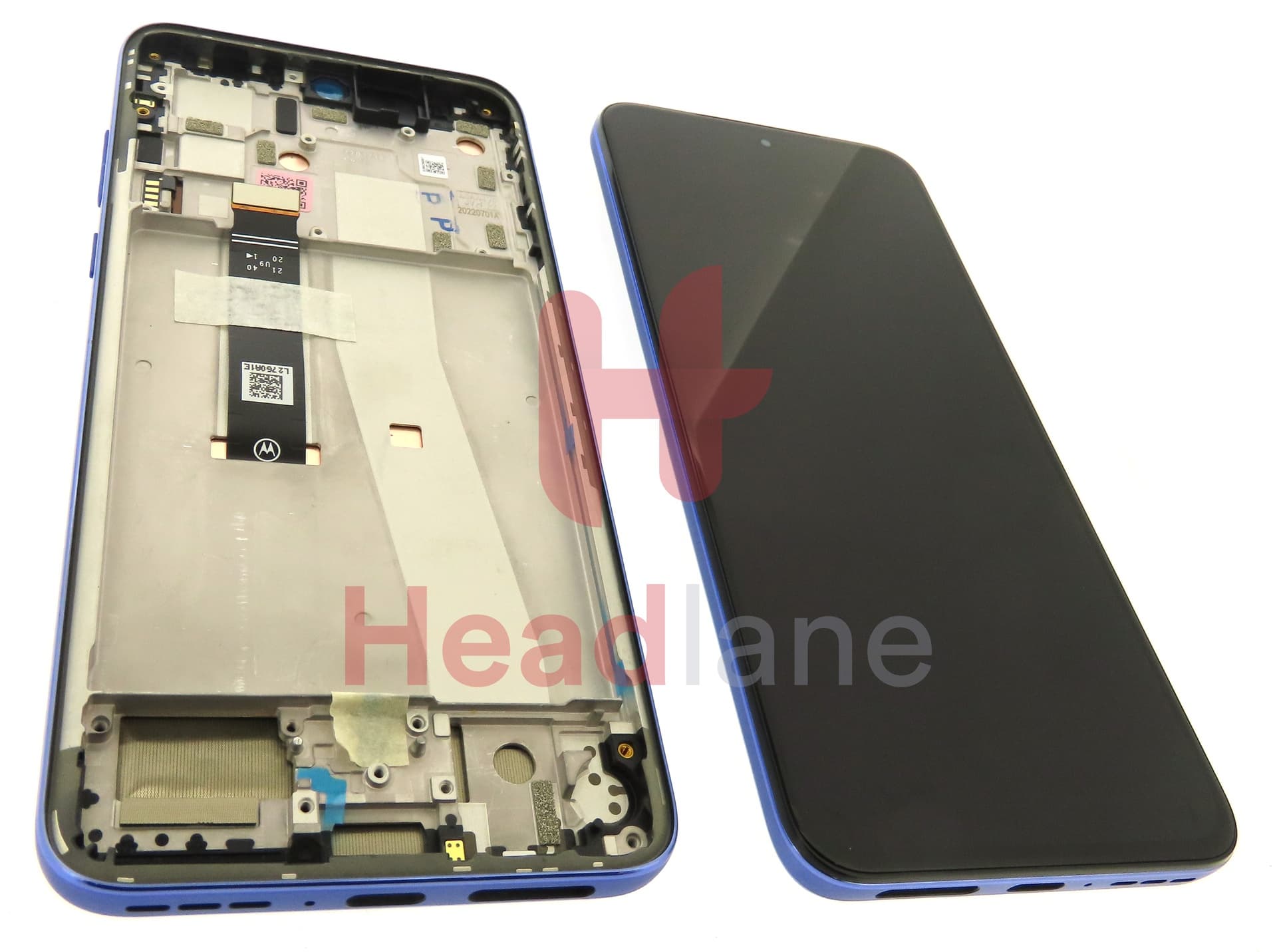 Motorola XT2245 Edge 30 Neo LCD Display / Screen + Touch - Purple - view 2