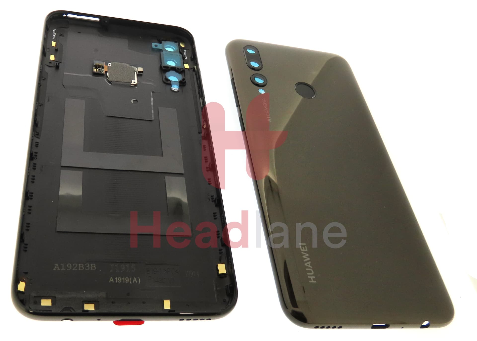 Huawei P Smart+ (2019) Back / Battery Cover - Black - view 2