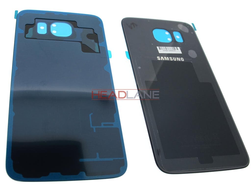 Samsung SM-G920 Galaxy S6 Battery Cover - Black - view 2