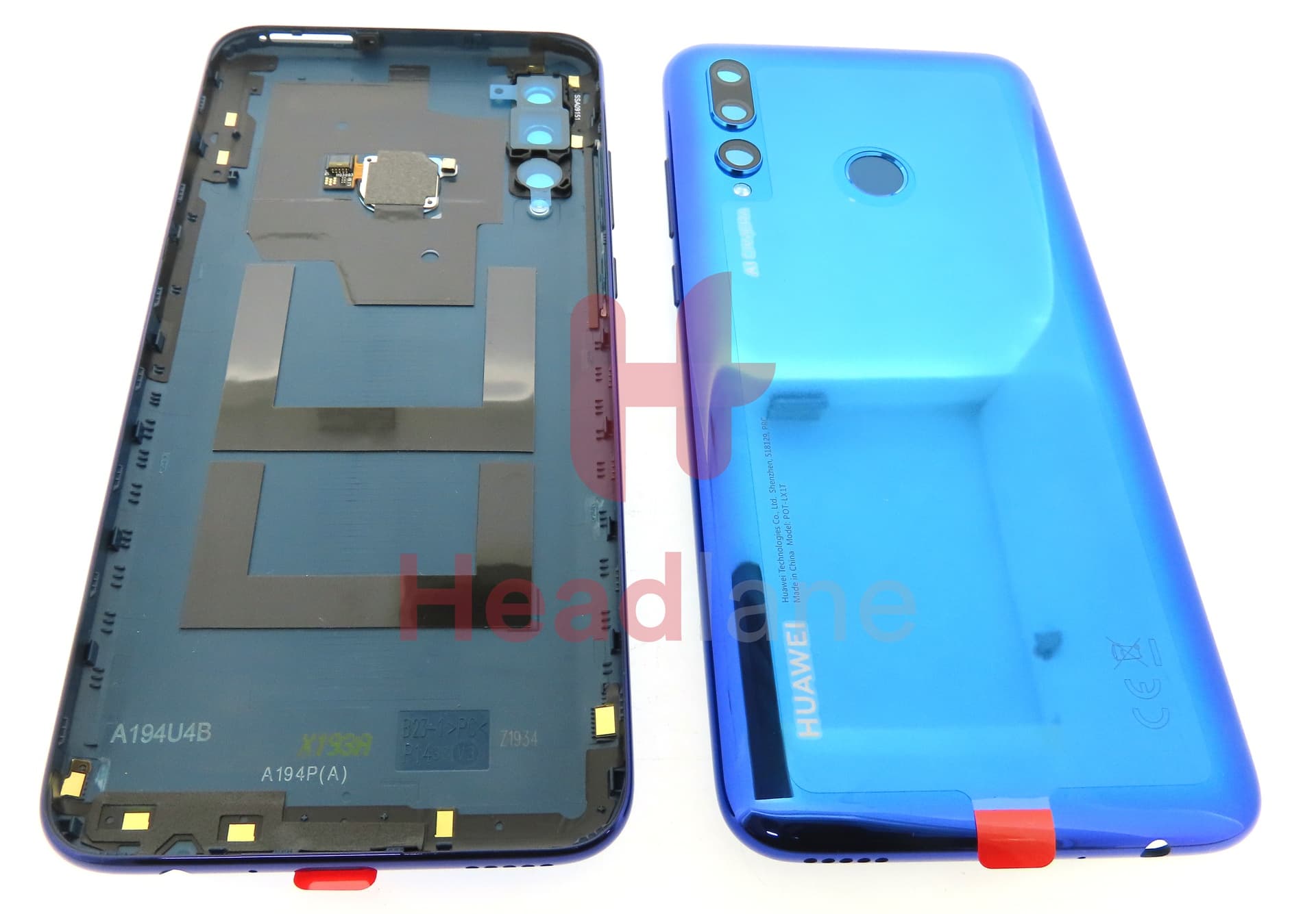 Huawei P Smart+ (2019) Back / Battery Cover - Blue - view 3