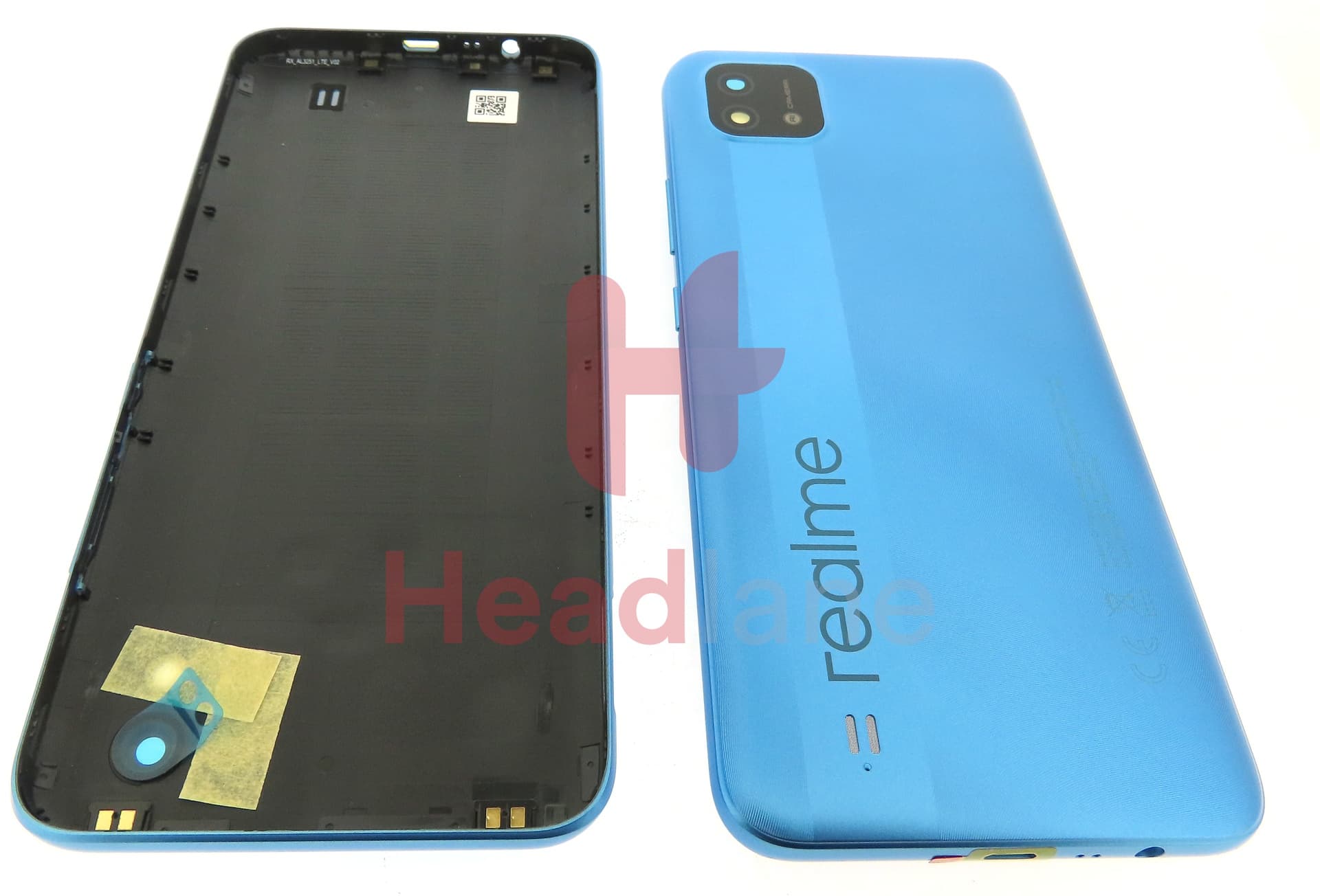 Realme RMX3231 C11 (2021) Back / Battery Cover - Blue - view 3