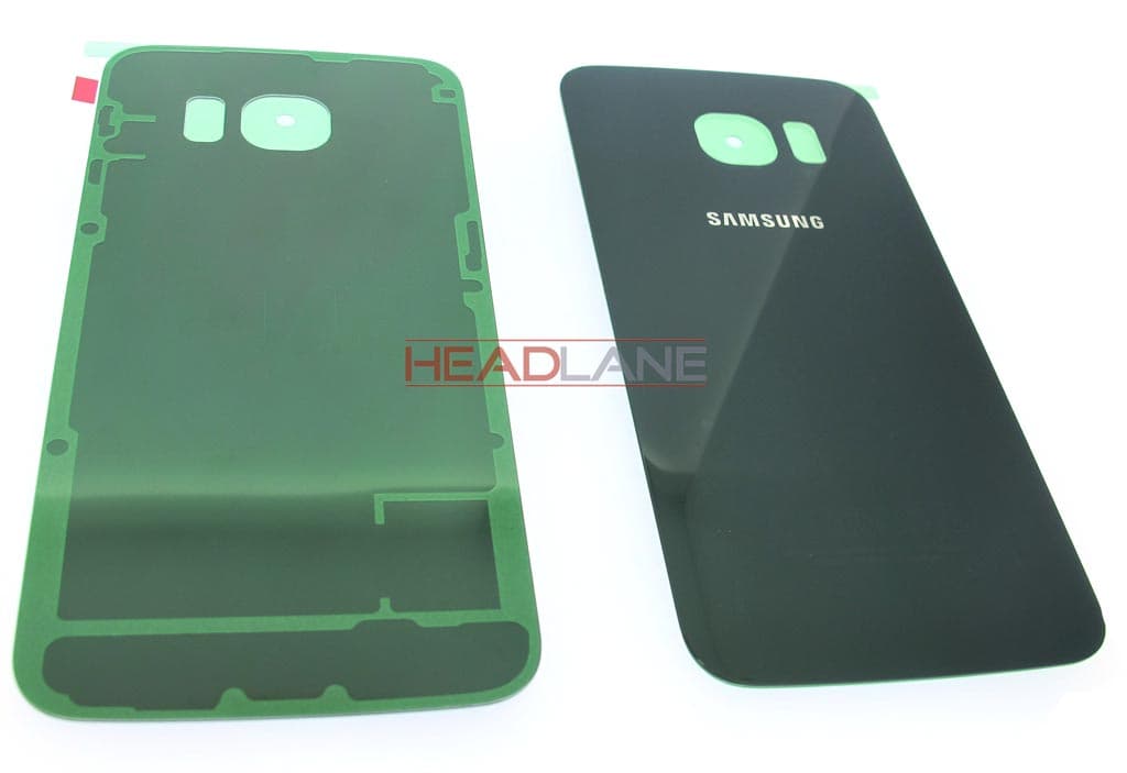 Samsung SM-G925 Galaxy S6 Edge Battery Cover - Green - view 2