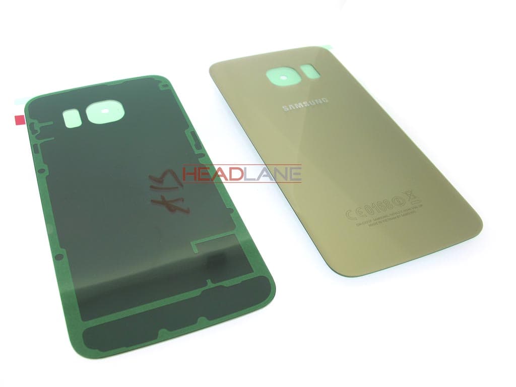 Samsung SM-G925 Galaxy S6 Edge Battery Cover - Gold - view 2