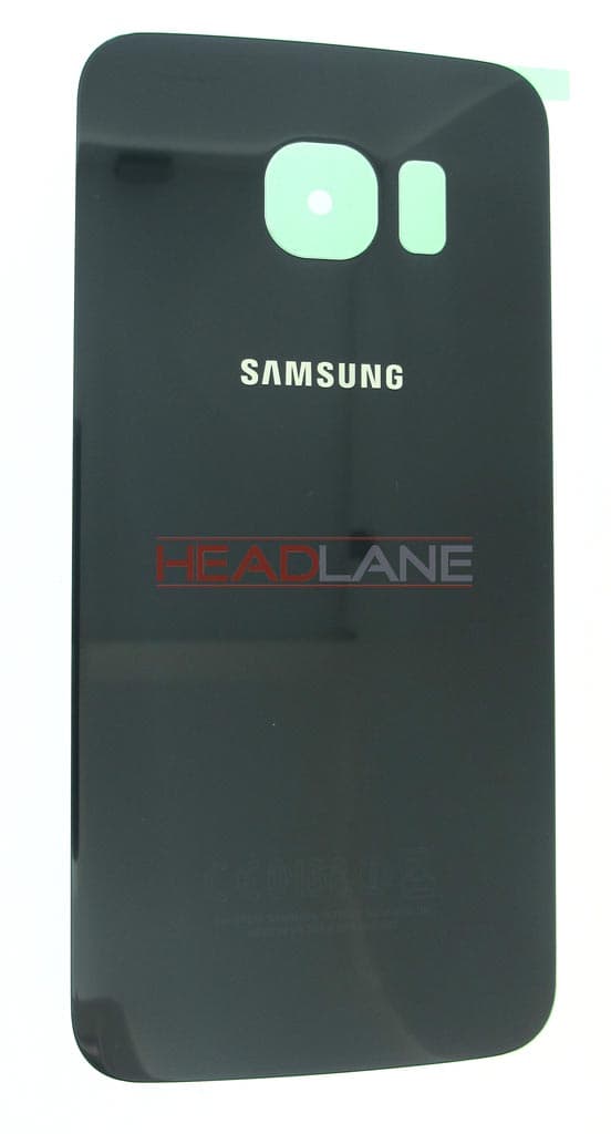 Samsung SM-G925 Galaxy S6 Edge Battery Cover - Black - view 2