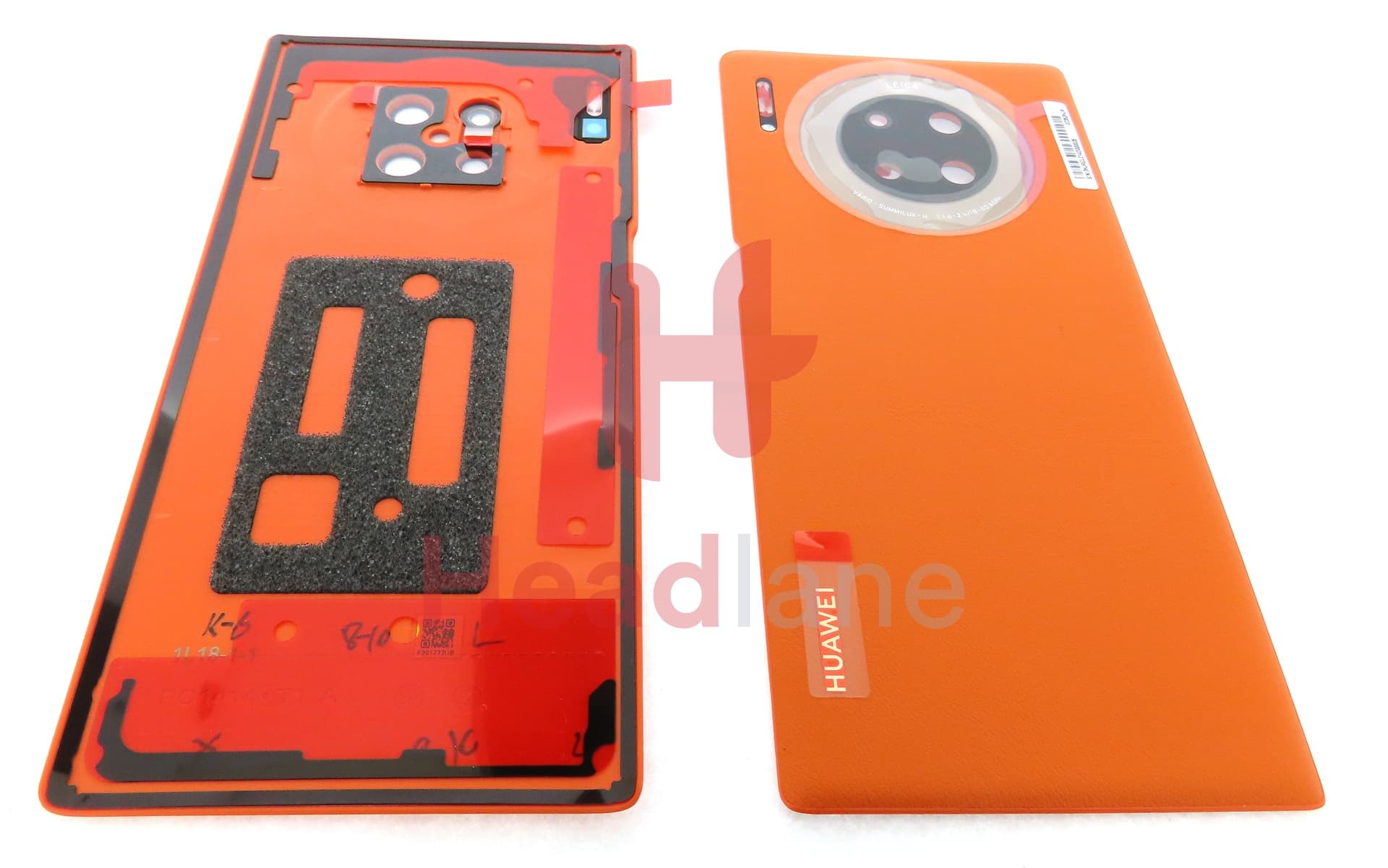 Huawei Mate 30 Pro Back / Battery Cover - Orange - view 2