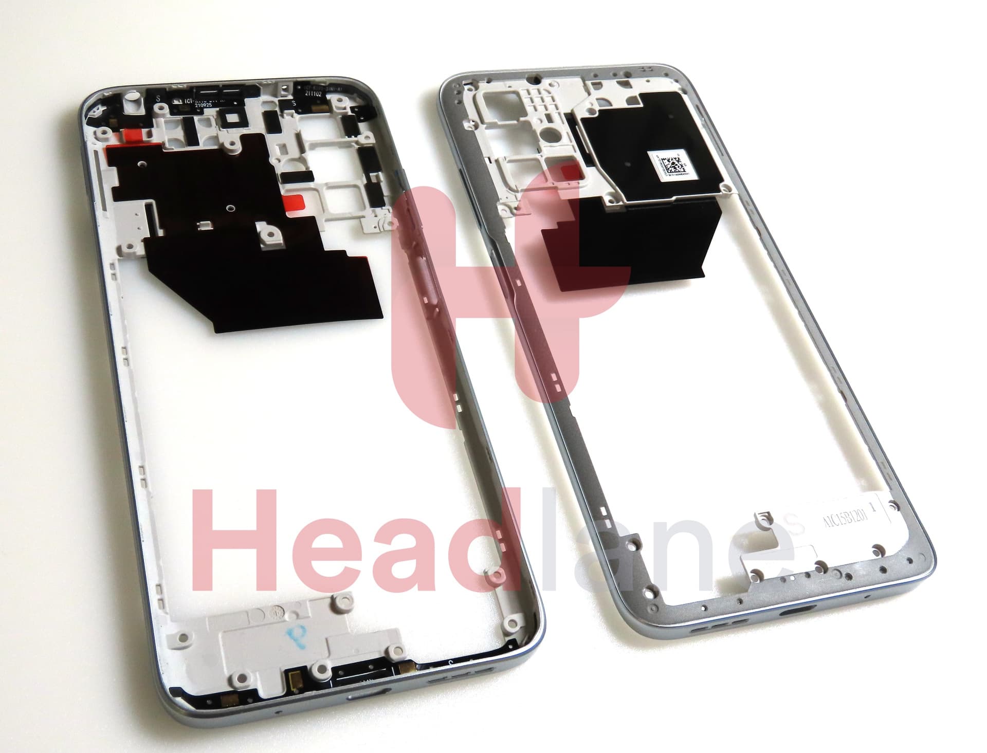 Xiaomi Redmi 10 (2022) Middle Cover / Chassis - Silver - view 2