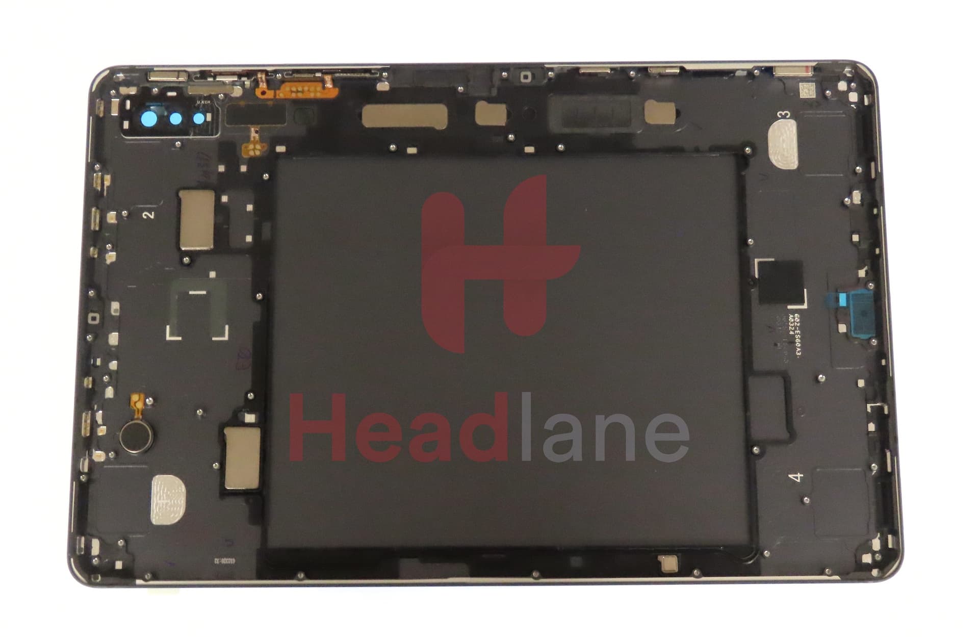 Samsung SM-T870 Galaxy Tab S7 WiFi Back / Battery Cover - Black - view 2