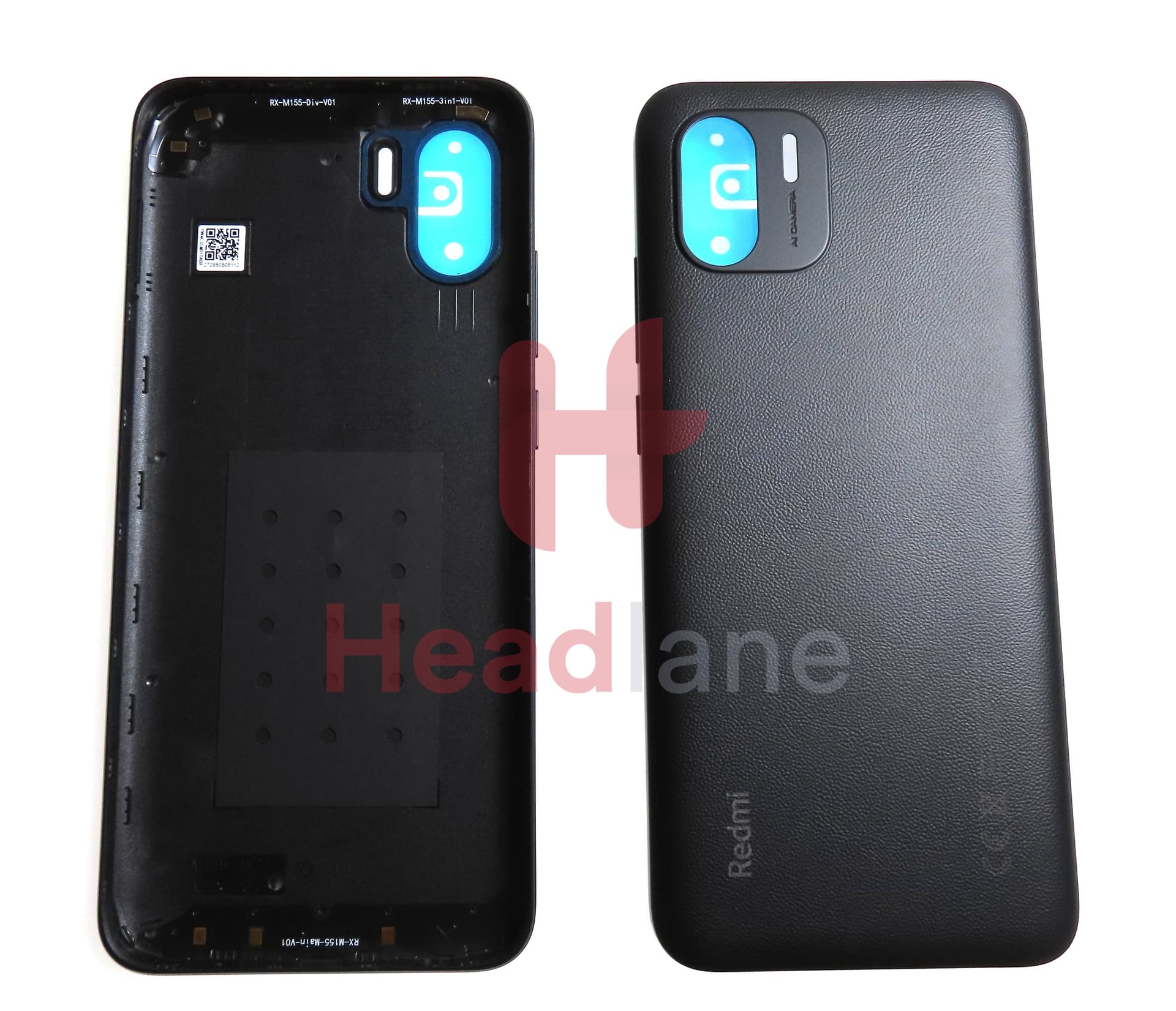 Xiaomi Redmi A1 Back / Battery Cover - Black - view 2
