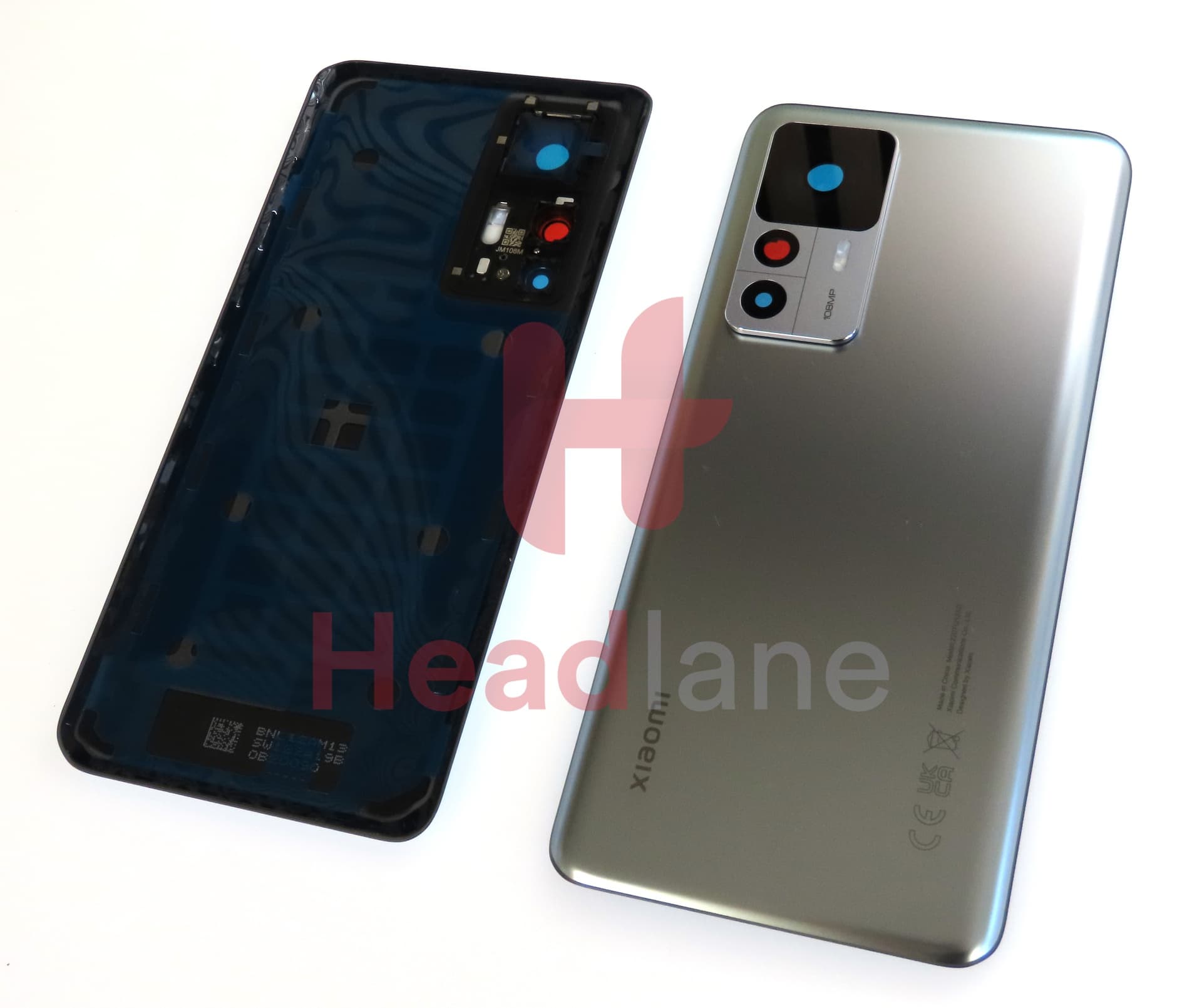 Xiaomi 12T Back / Battery Cover - Silver - view 2