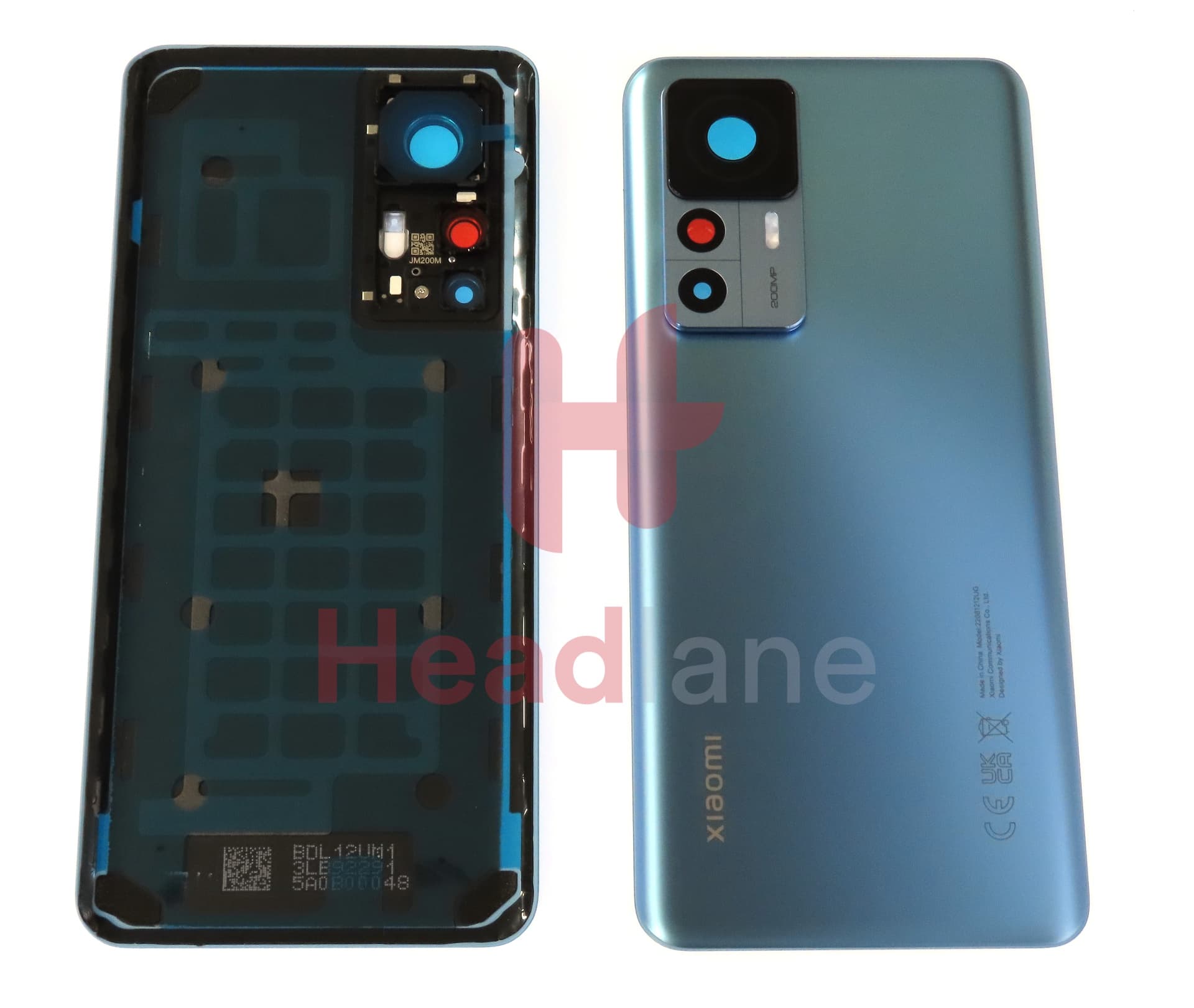 Xiaomi 12T Pro Back / Battery Cover - Blue - view 2