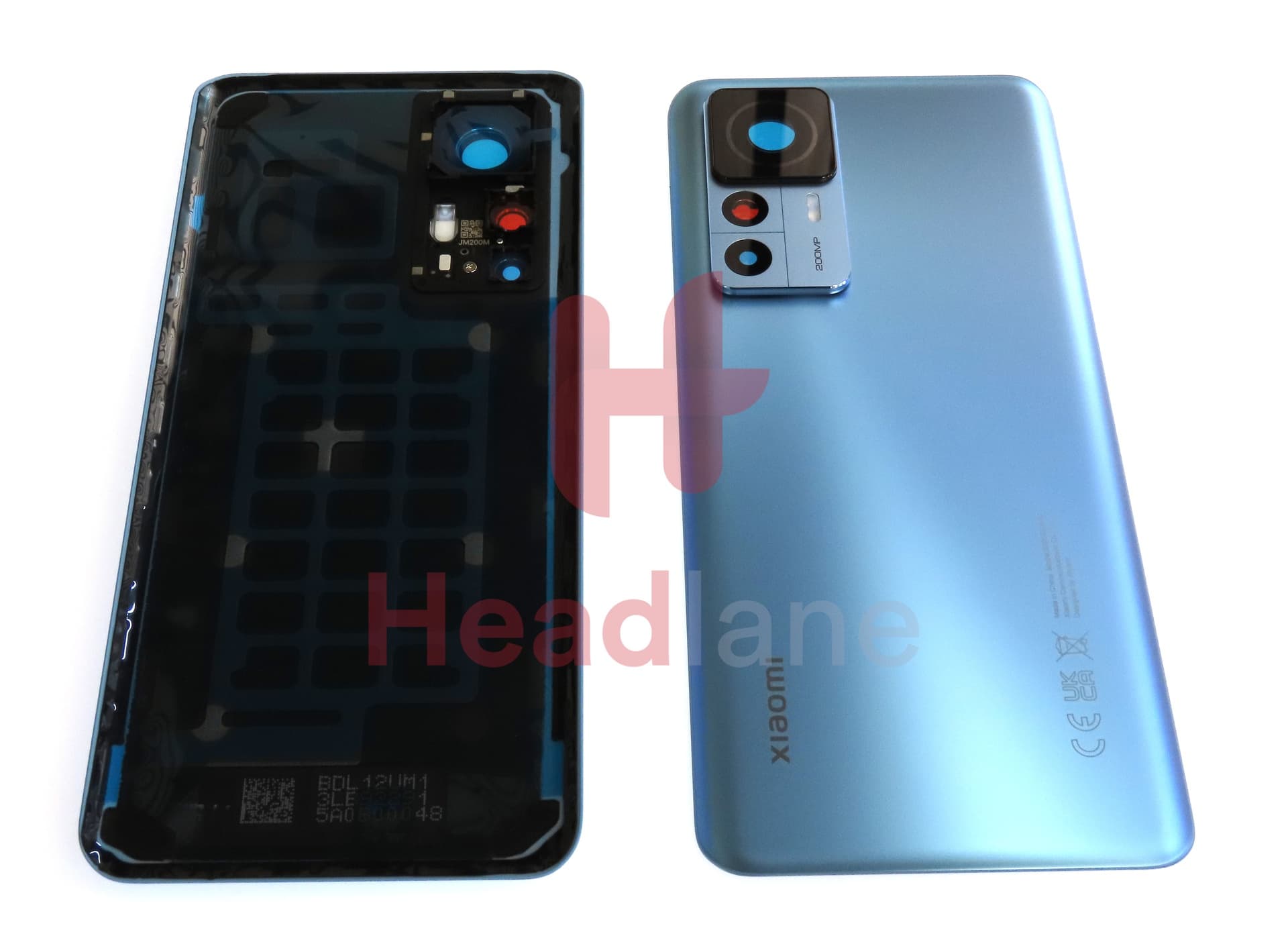 Xiaomi 12T Pro Back / Battery Cover - Blue - view 3