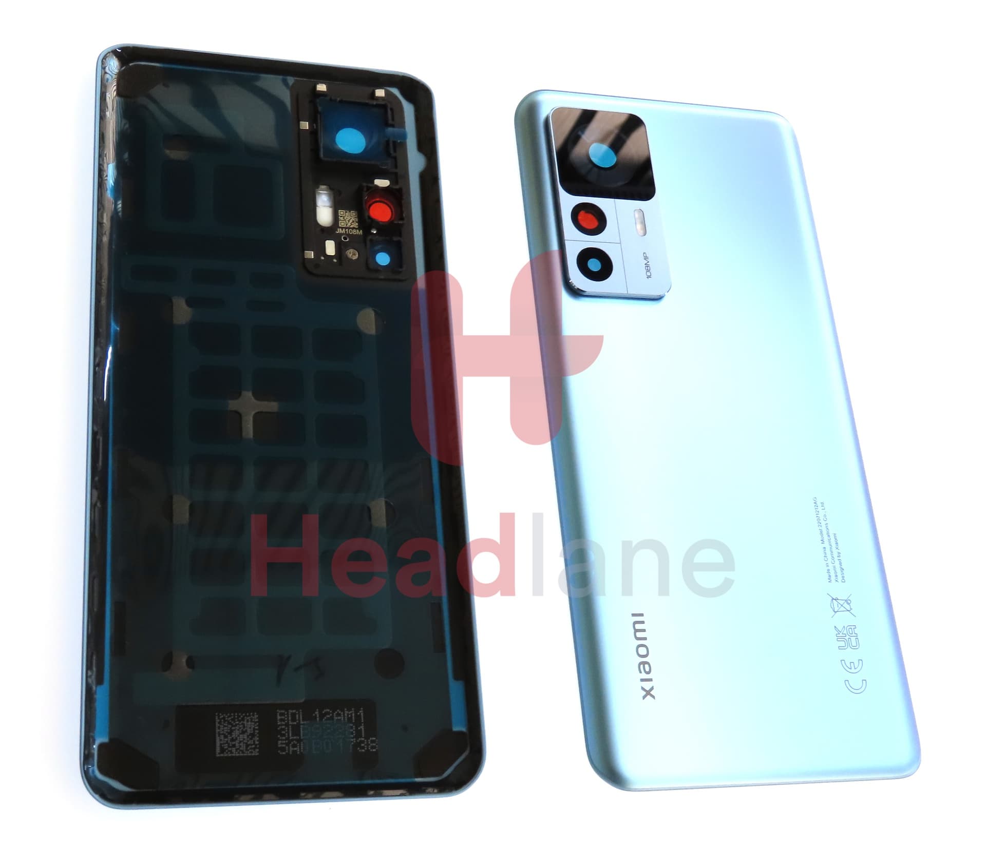 Xiaomi 12T Back / Battery Cover - Blue - view 3