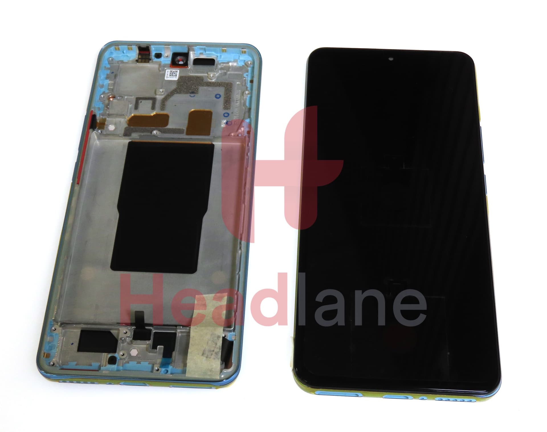 Xiaomi 12T LCD Display / Screen + Touch - Blue - view 2