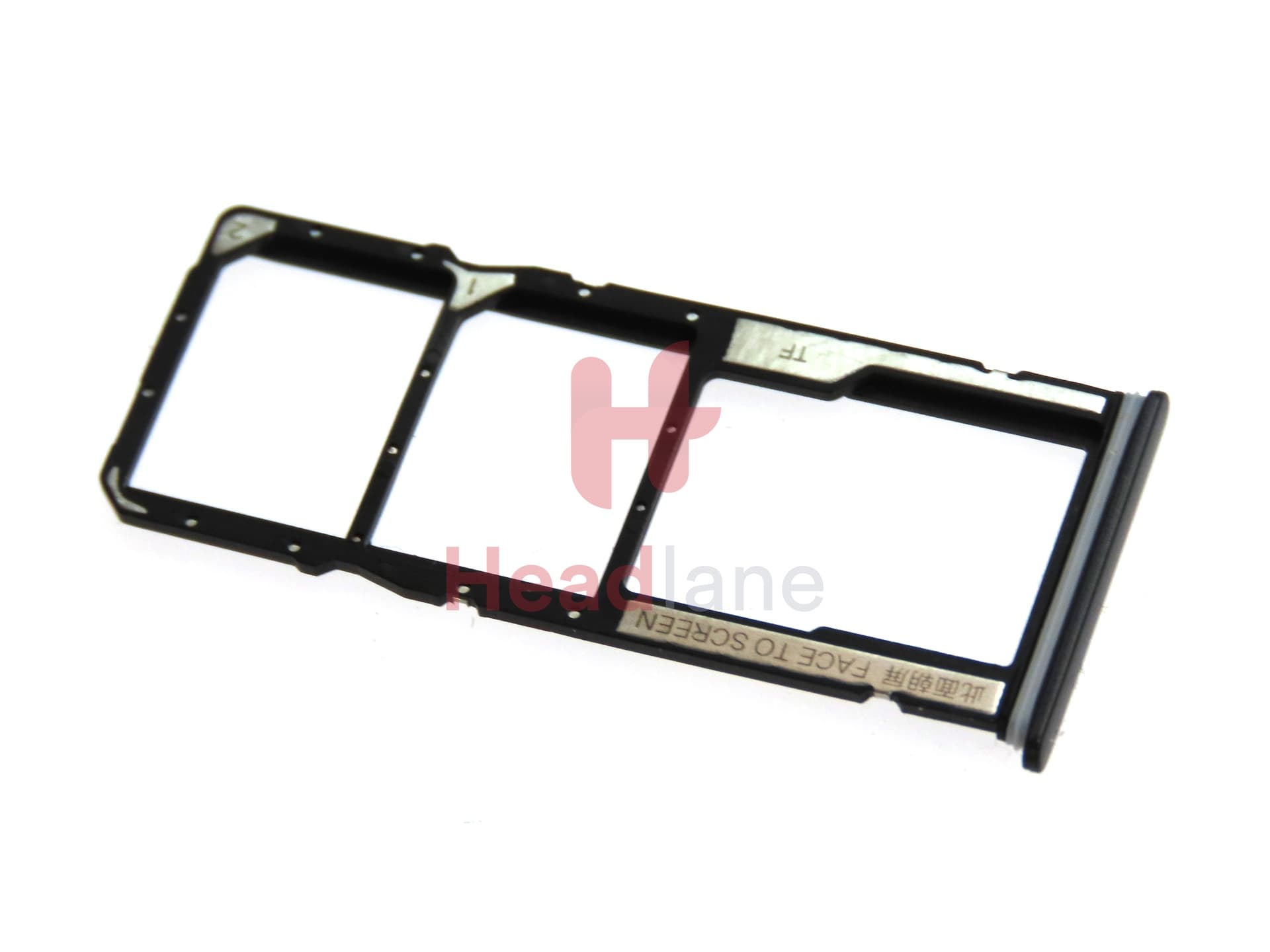 Xiaomi Redmi 10C SIM Card Tray - Black - view 2