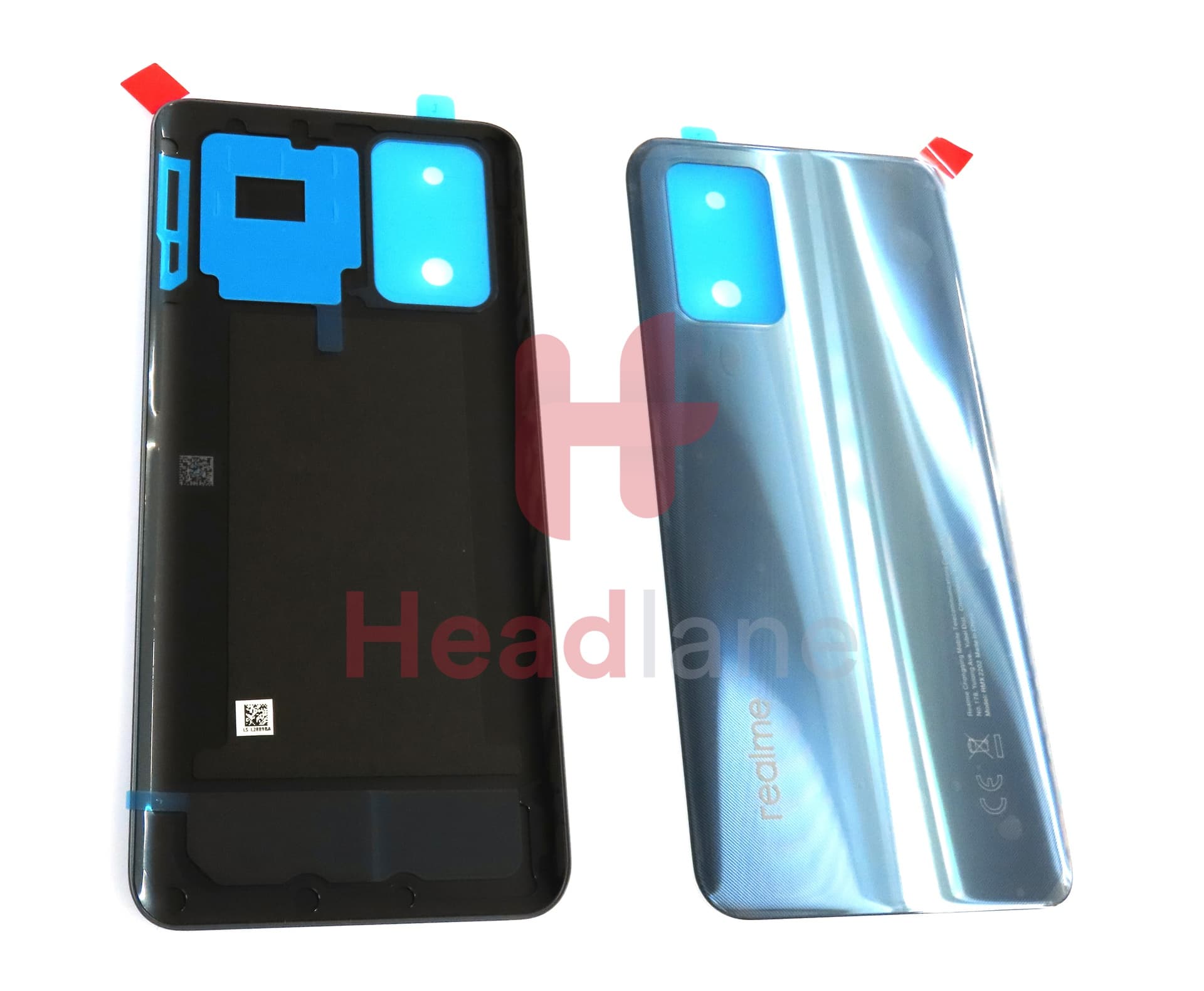 Realme RMX2202 GT 5G Back / Battery Cover - Silver - view 3