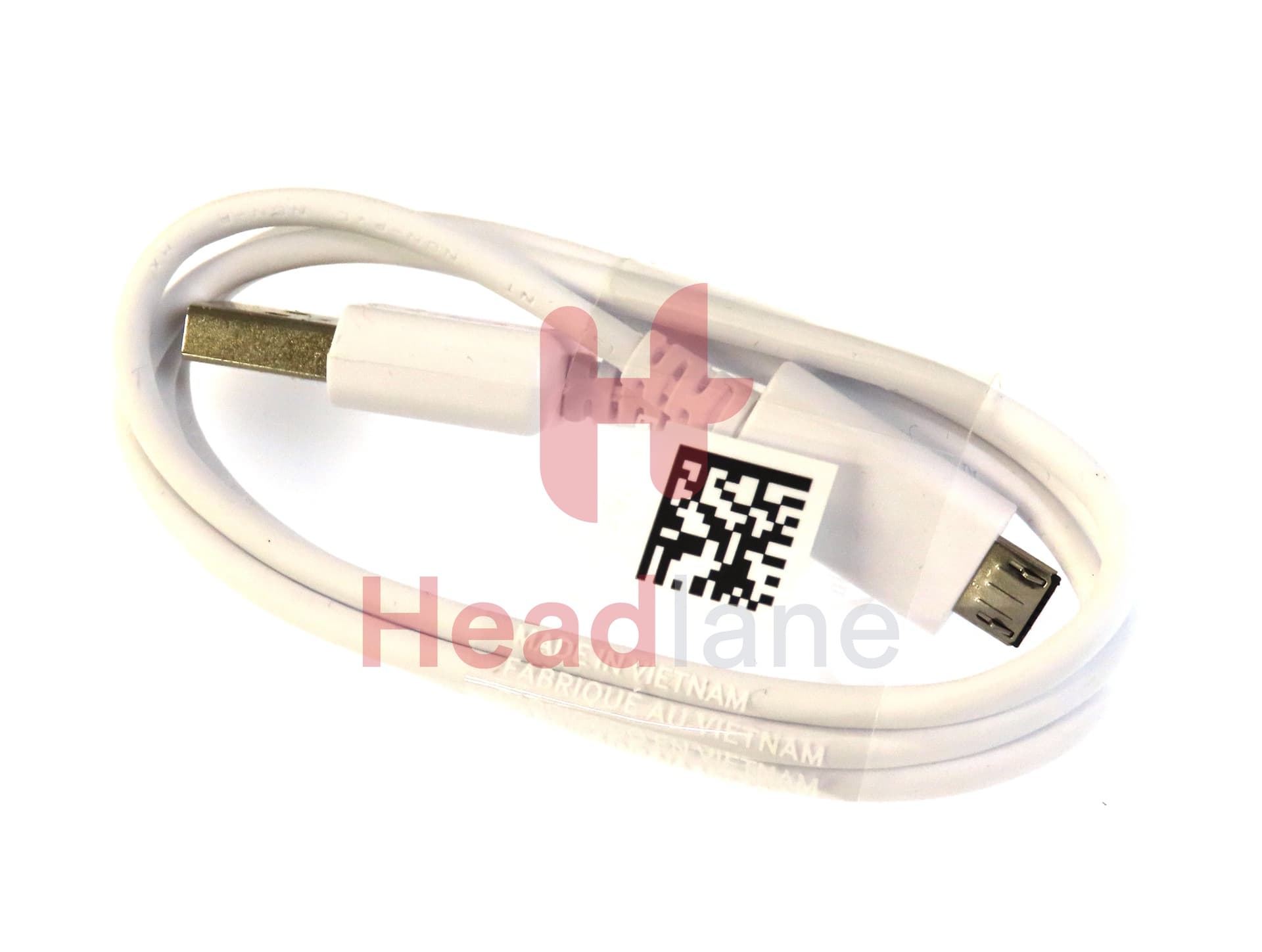 Samsung USB-A to Micro USB Cable 0.8m White - view 2