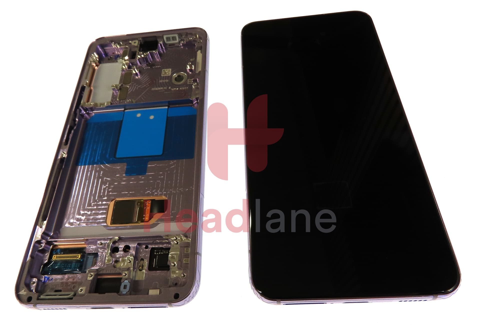 Samsung SM-S901 Galaxy S22 LCD Display / Screen + Touch - Bora Purple - view 3