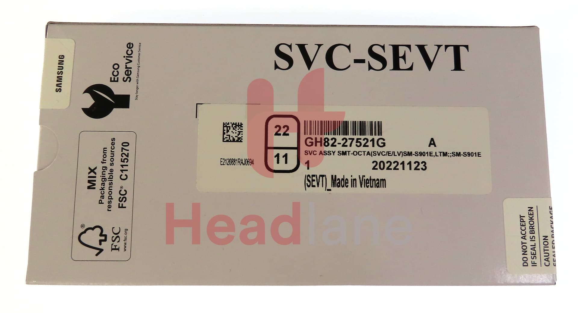 Samsung SM-S901 Galaxy S22 LCD Display / Screen + Touch - Bora Purple - view 4