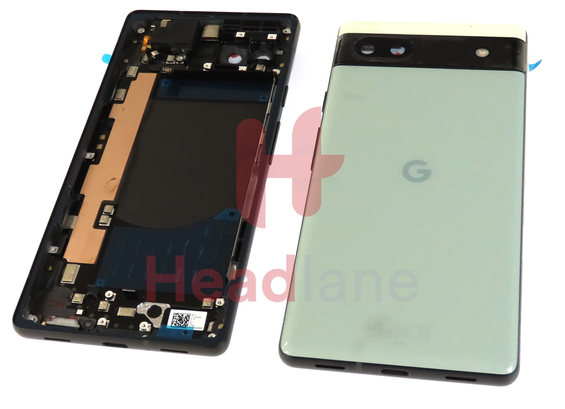 Google Pixel 6a Back / Battery Cover - Sage - view 2